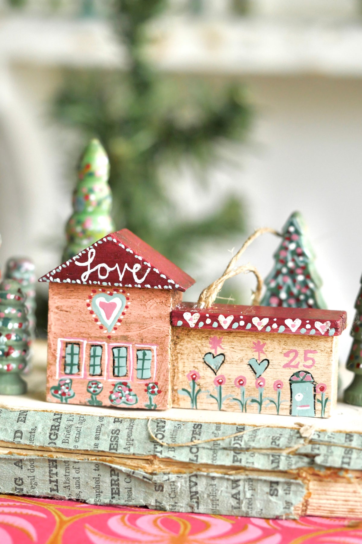 Reworked Vintage German Erzgebirge Christmas Houses – Love