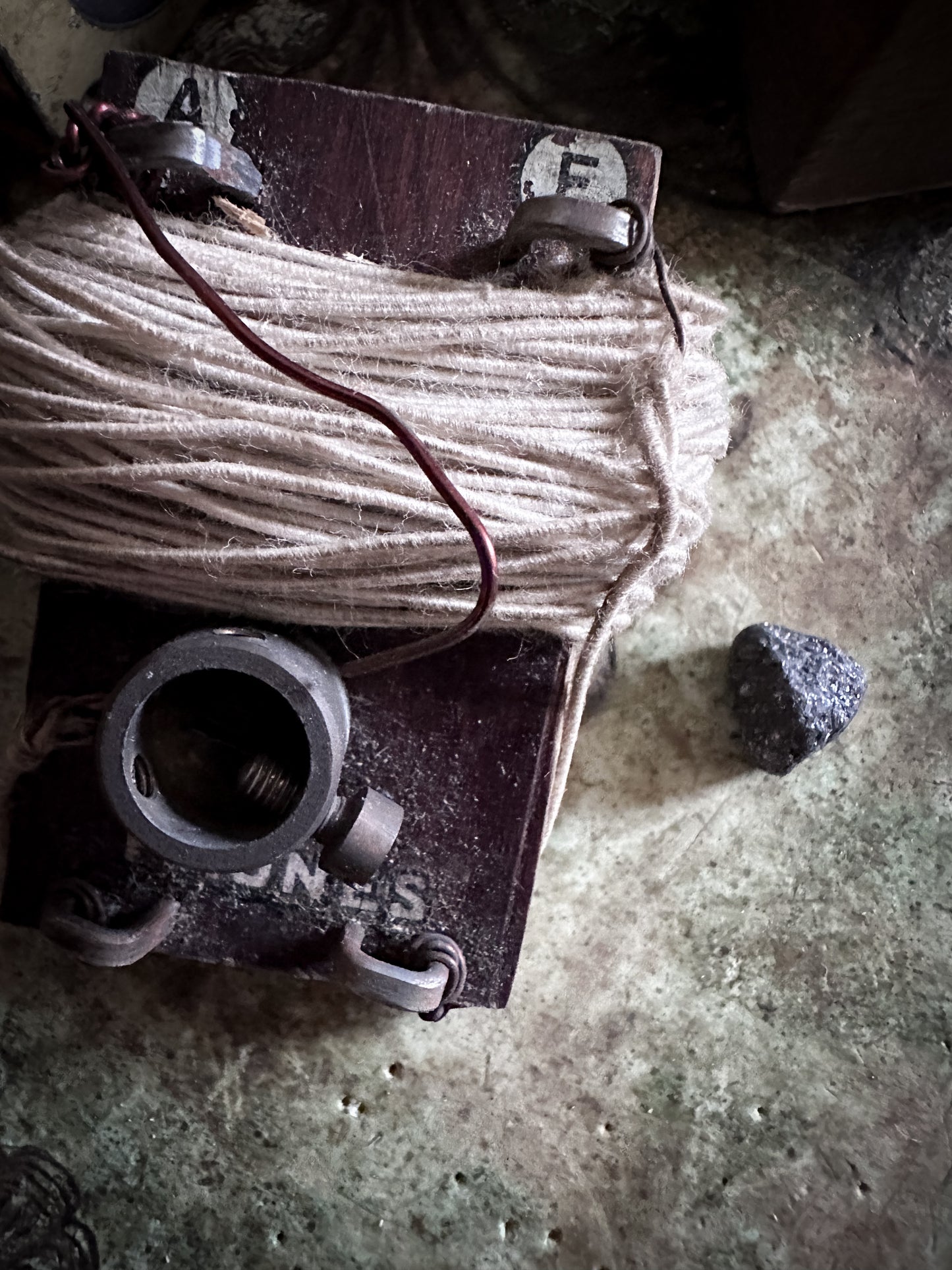 Handmade Galena Crystal Radio c.1920s–1940s