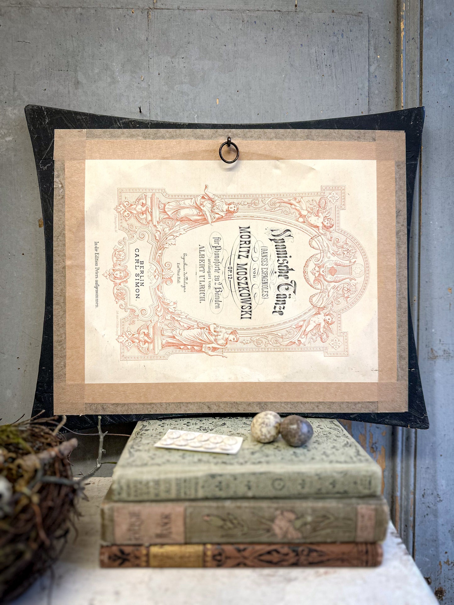 Vintage Cherub Picture