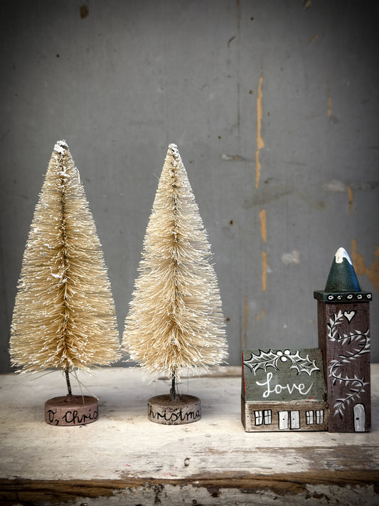 Tallest Painted Bottle Brush Tree “O Christmas Tree”