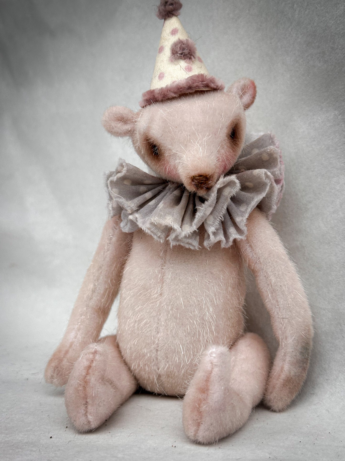 Handmade One of a Kind Mohair Art Teddy Bear by Goody Two Shoes