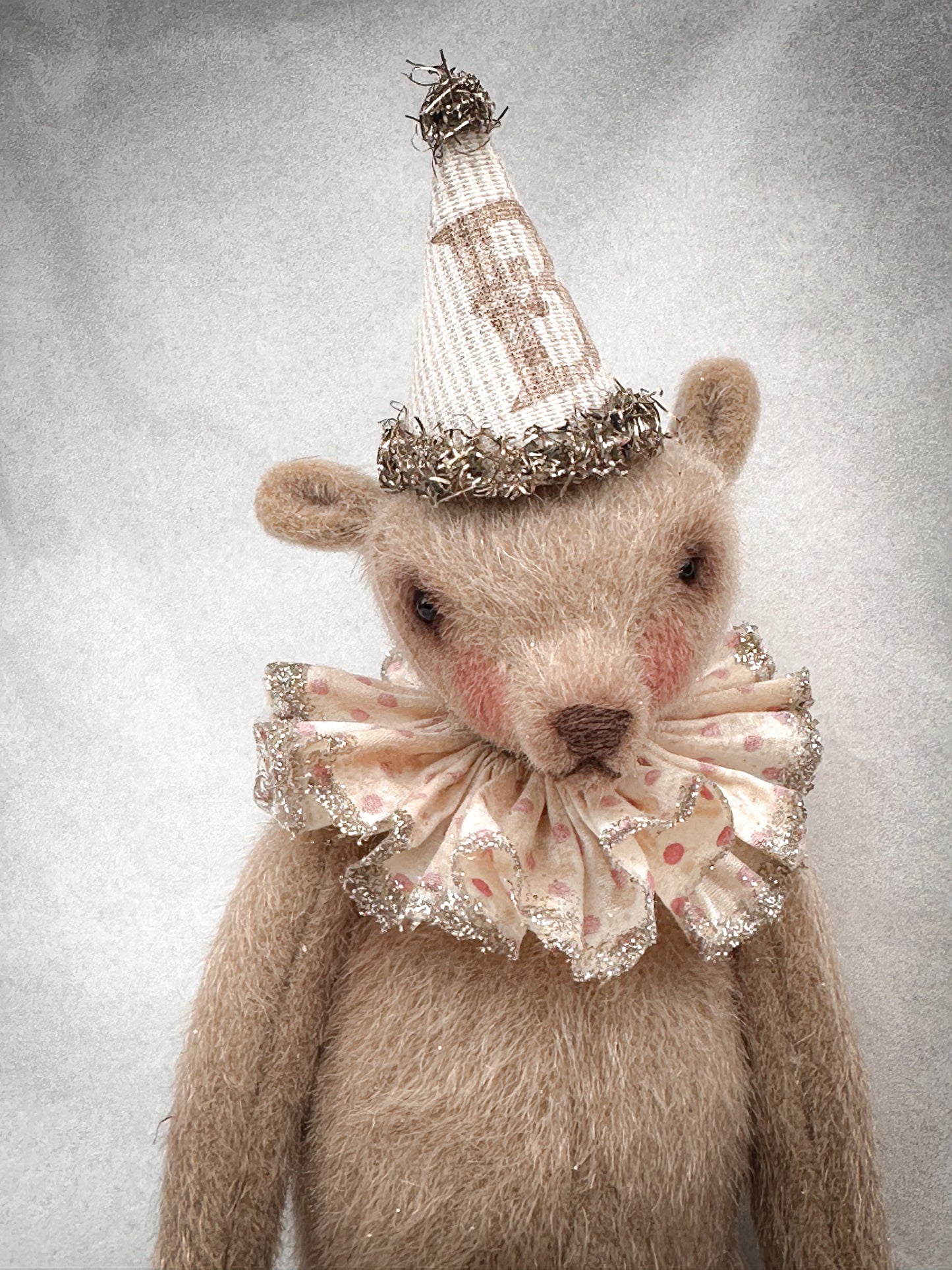 Handmade One of a Kind Mohair Art Teddy Bear by Goody Two Shoes