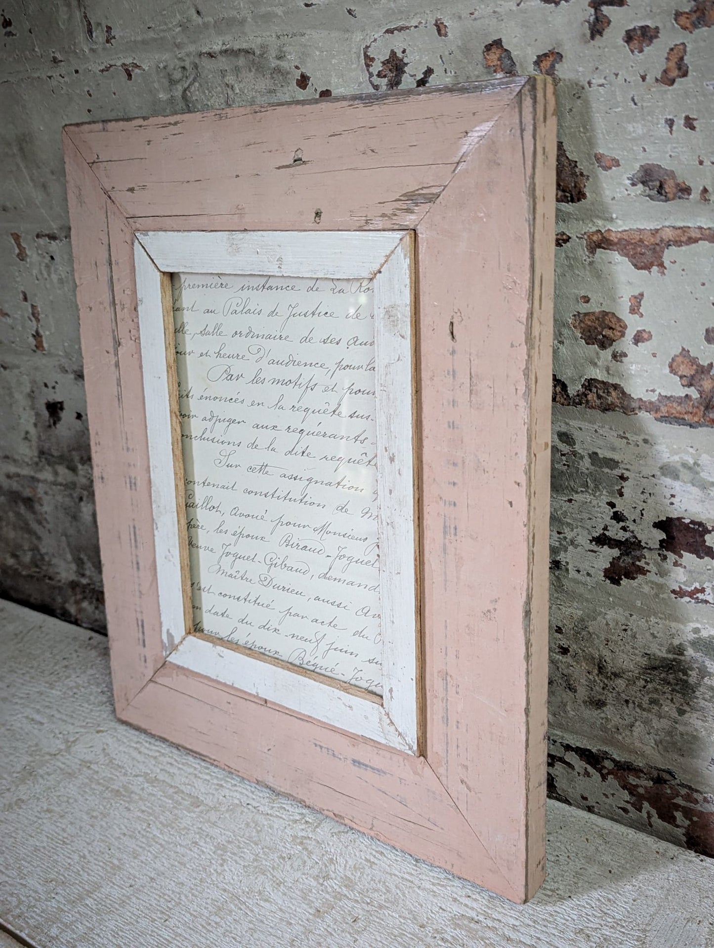 Recycled Wooden Frame by Luna Design A5 Rectangle G