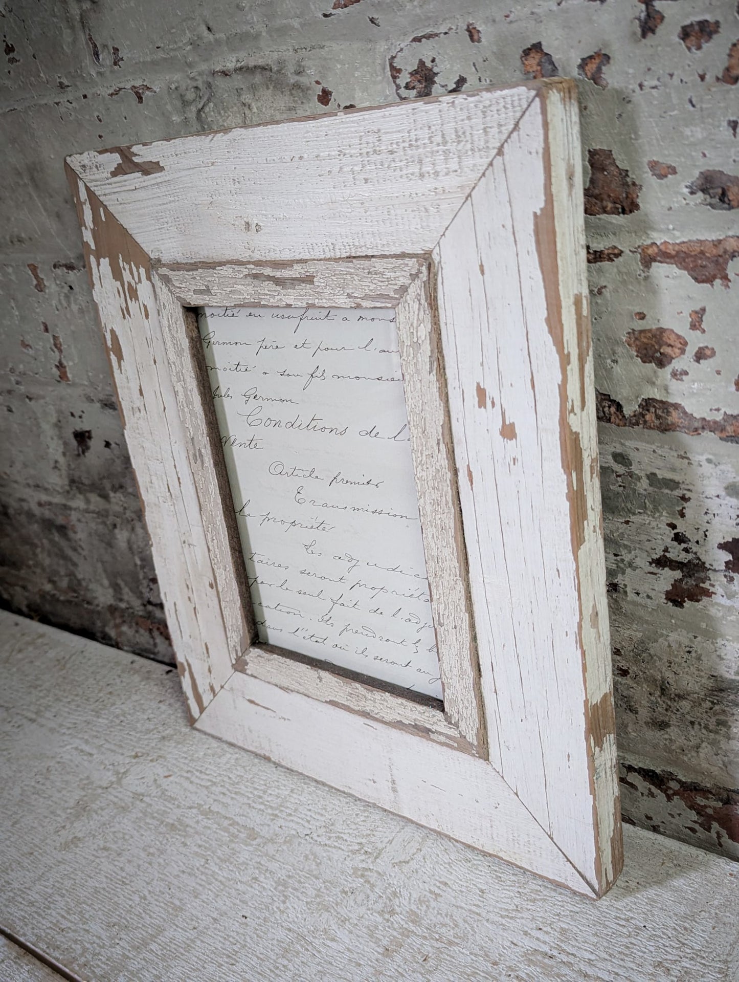 Recycled Wooden Frame by Luna Design A5 Rectangle S