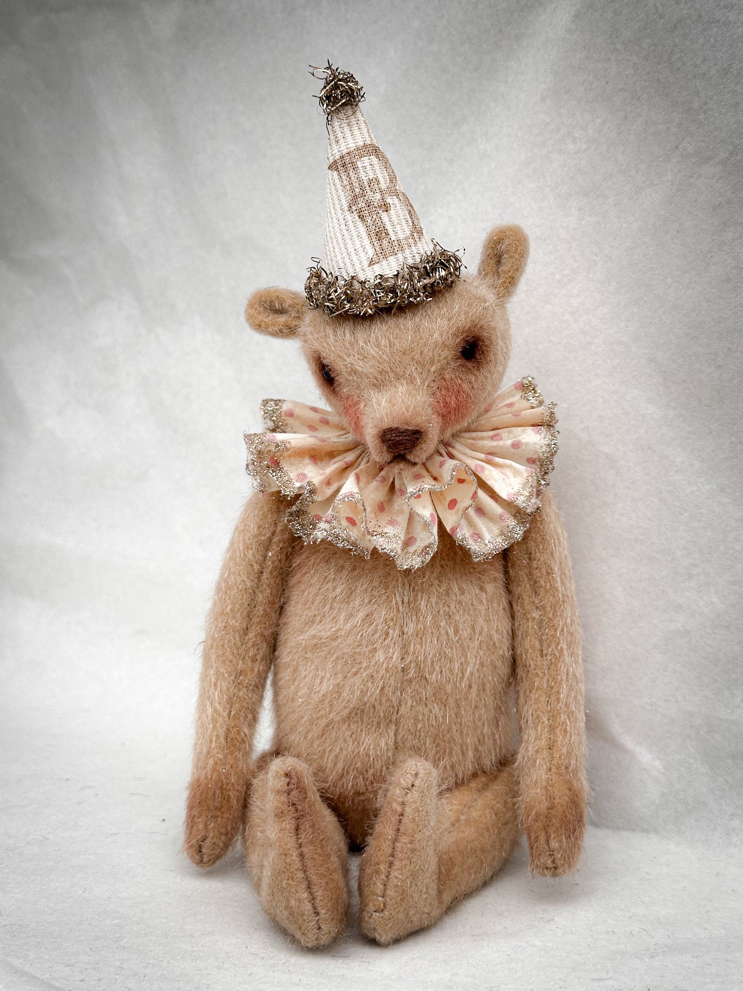 Handmade One of a Kind Mohair Art Teddy Bear by Goody Two Shoes