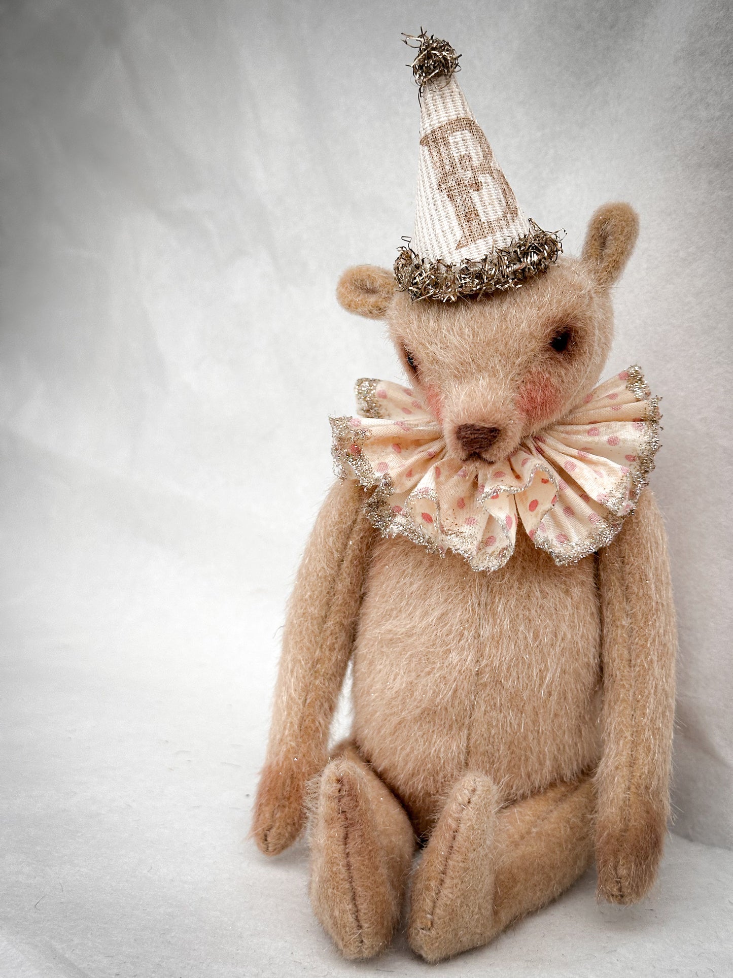 Handmade One of a Kind Mohair Art Teddy Bear by Goody Two Shoes