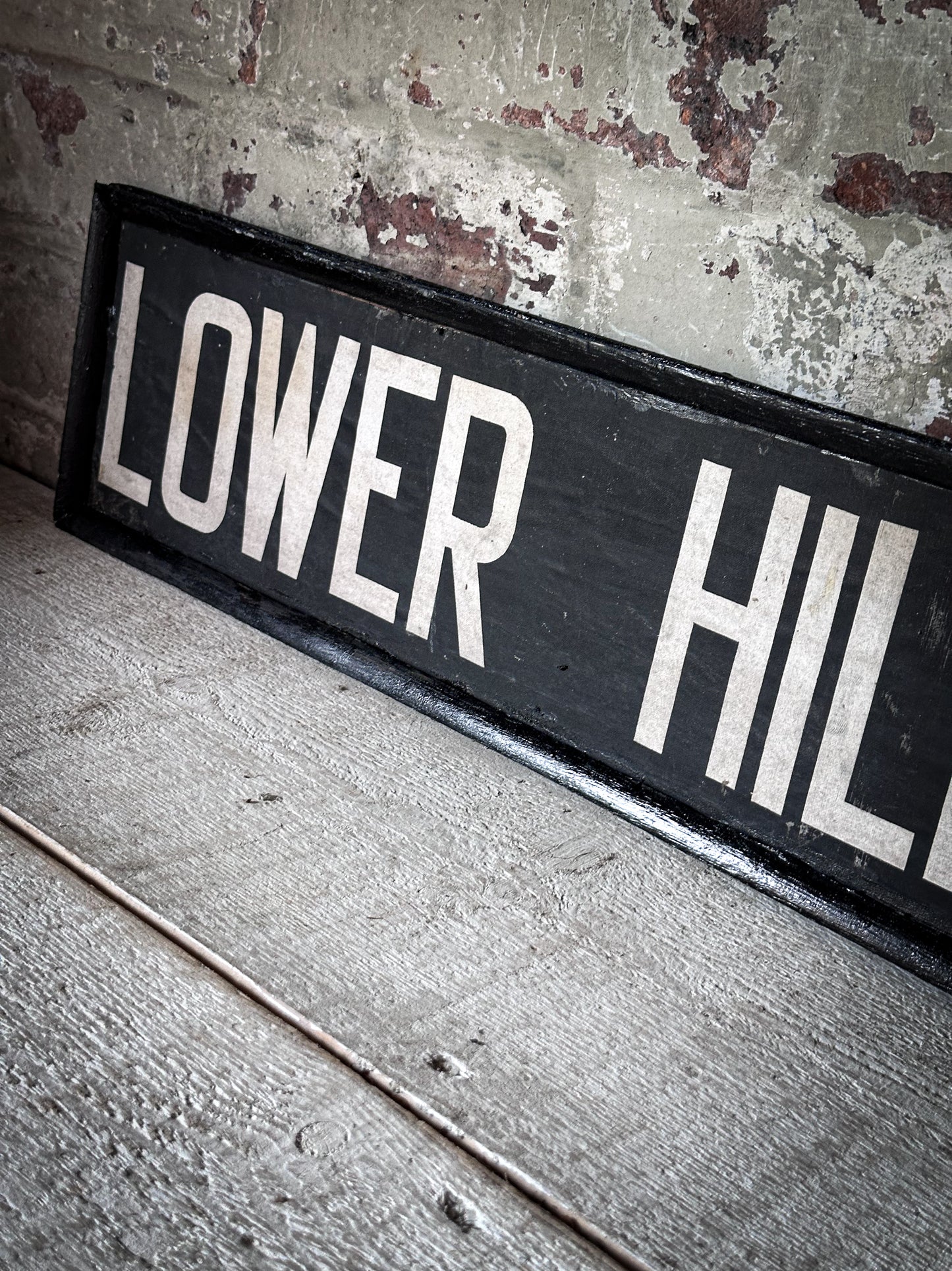 Original Mounted Bus Blind – LOWER HILLMORTON