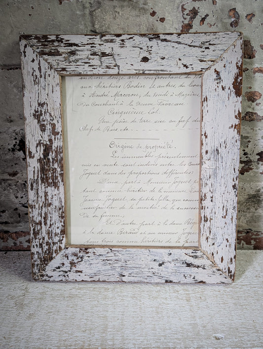 Recycled Wooden Frame by Luna Design A5 Rectangle D