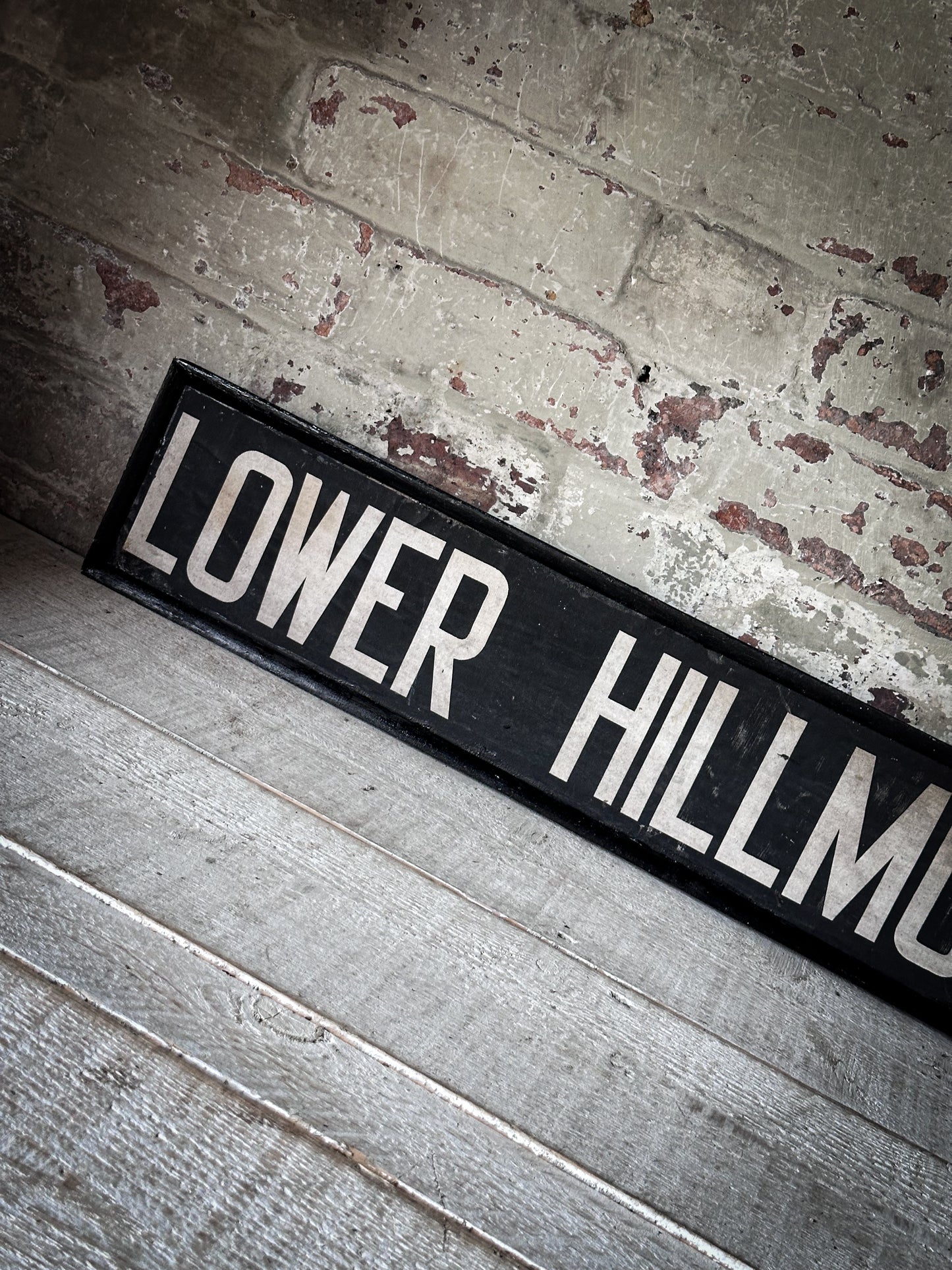 Original Mounted Bus Blind – LOWER HILLMORTON