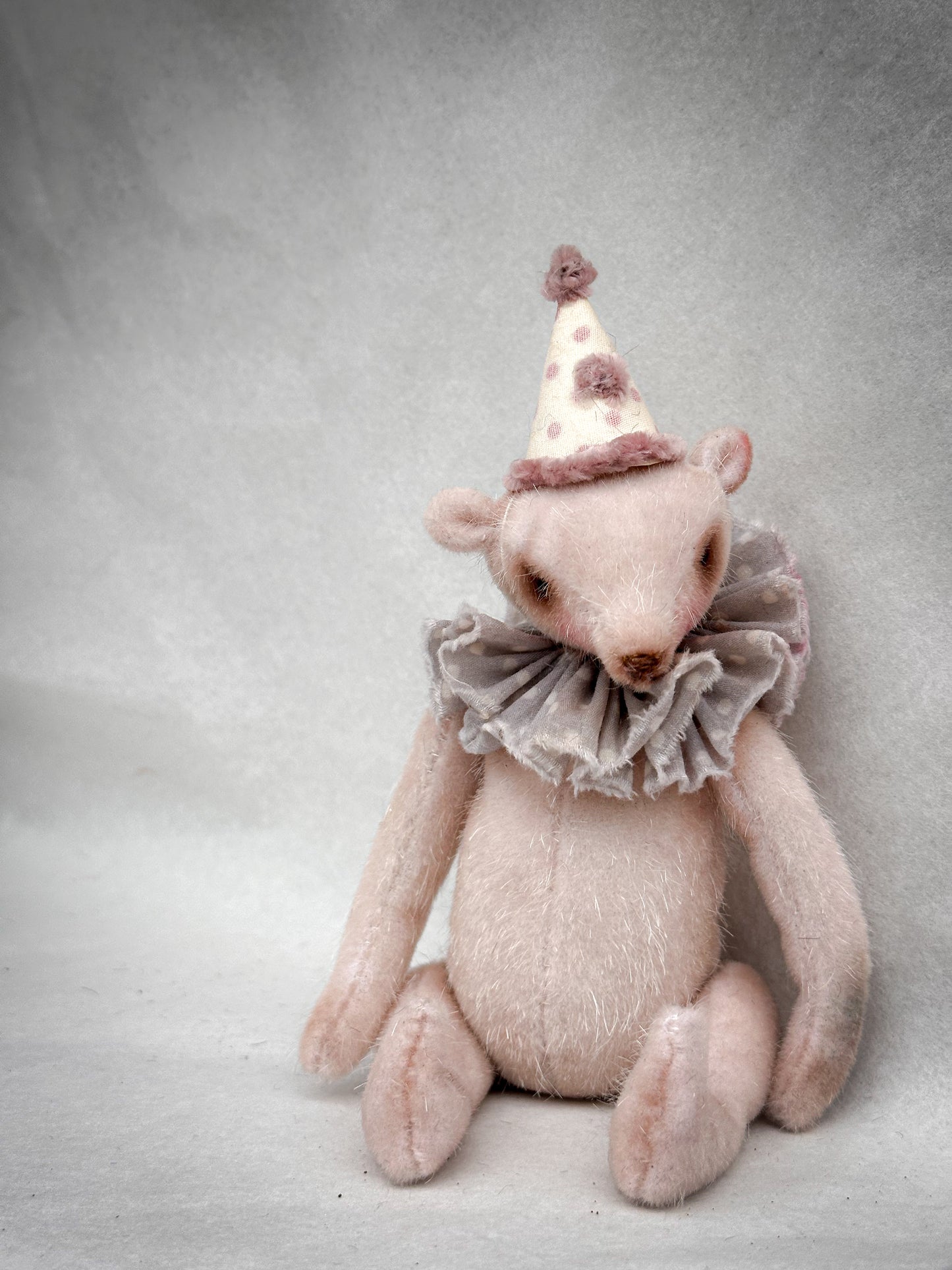 Handmade One of a Kind Mohair Art Teddy Bear by Goody Two Shoes