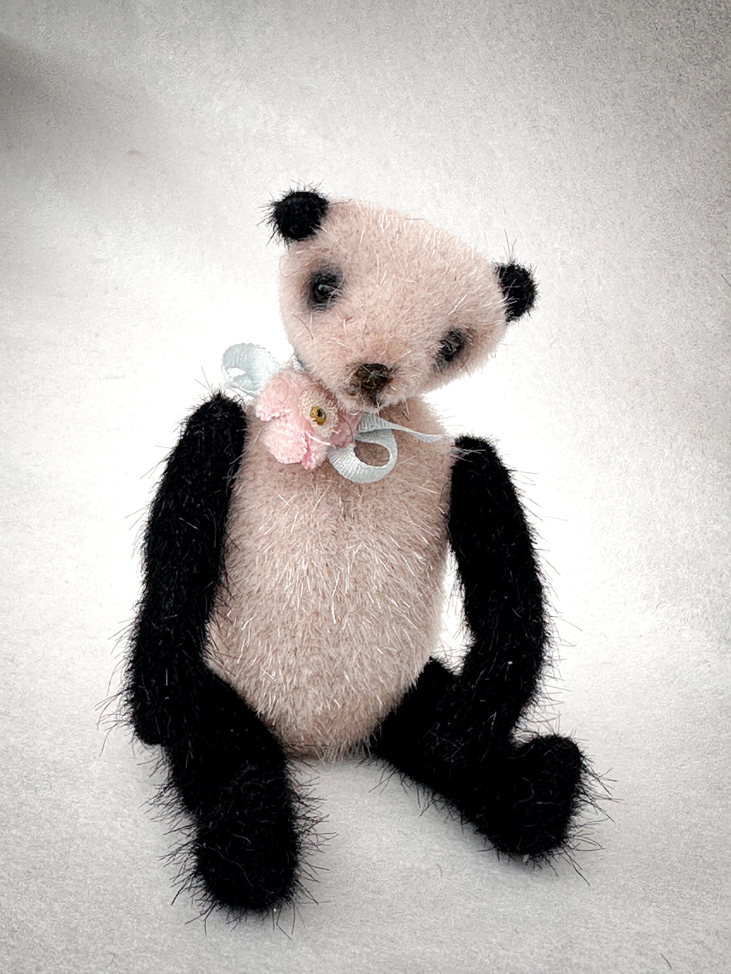 Handmade One of a Kind Mohair Art Teddy Bear by Goody Two Shoes