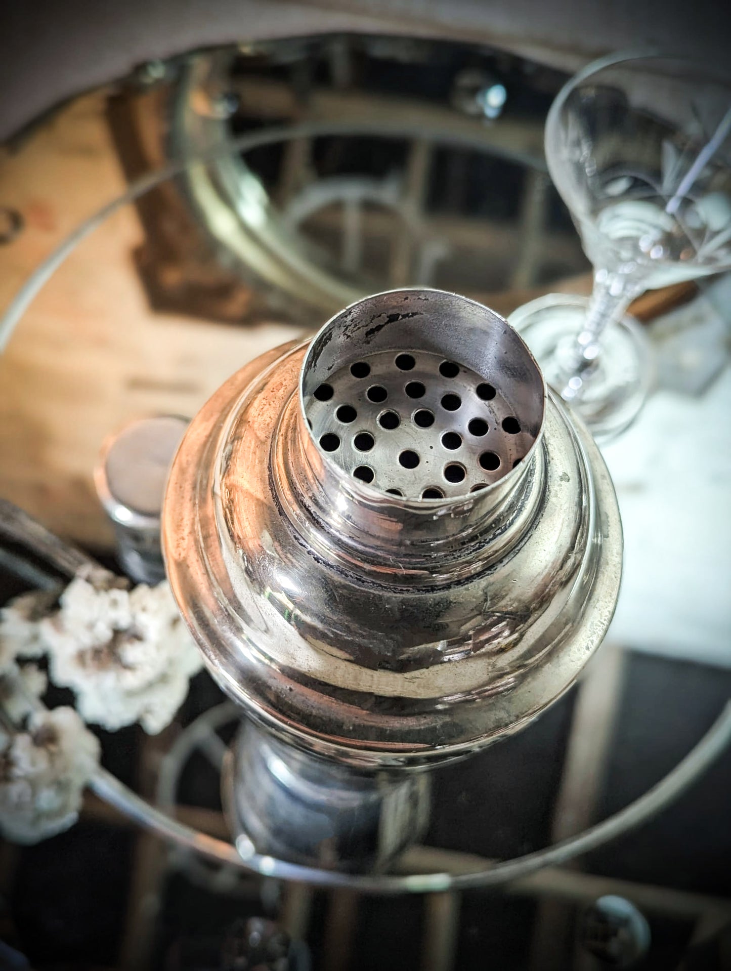 A wonderful 1920’s Silver Plated Cocktail Shaker