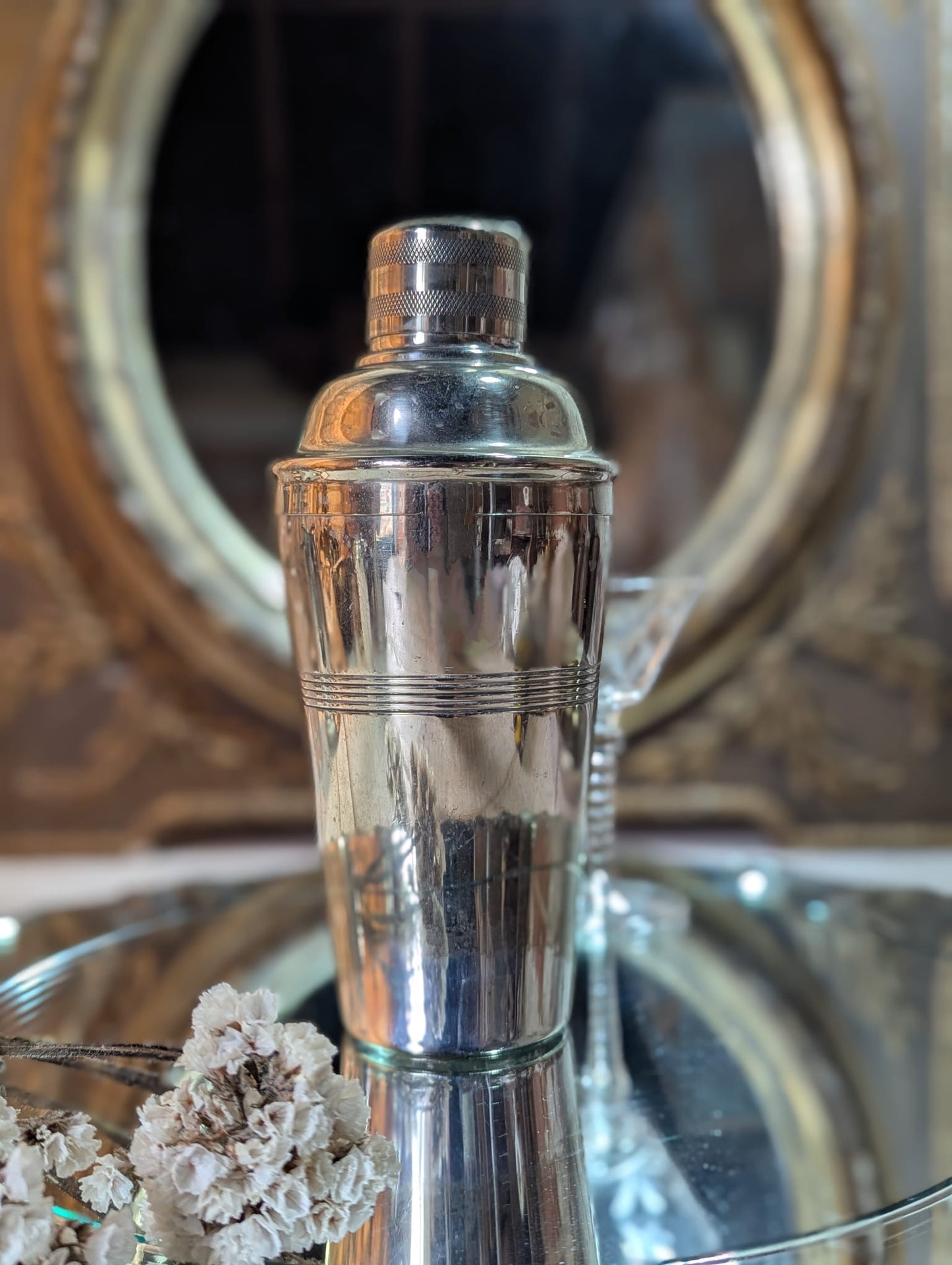 A wonderful 1920’s Silver Plated Cocktail Shaker