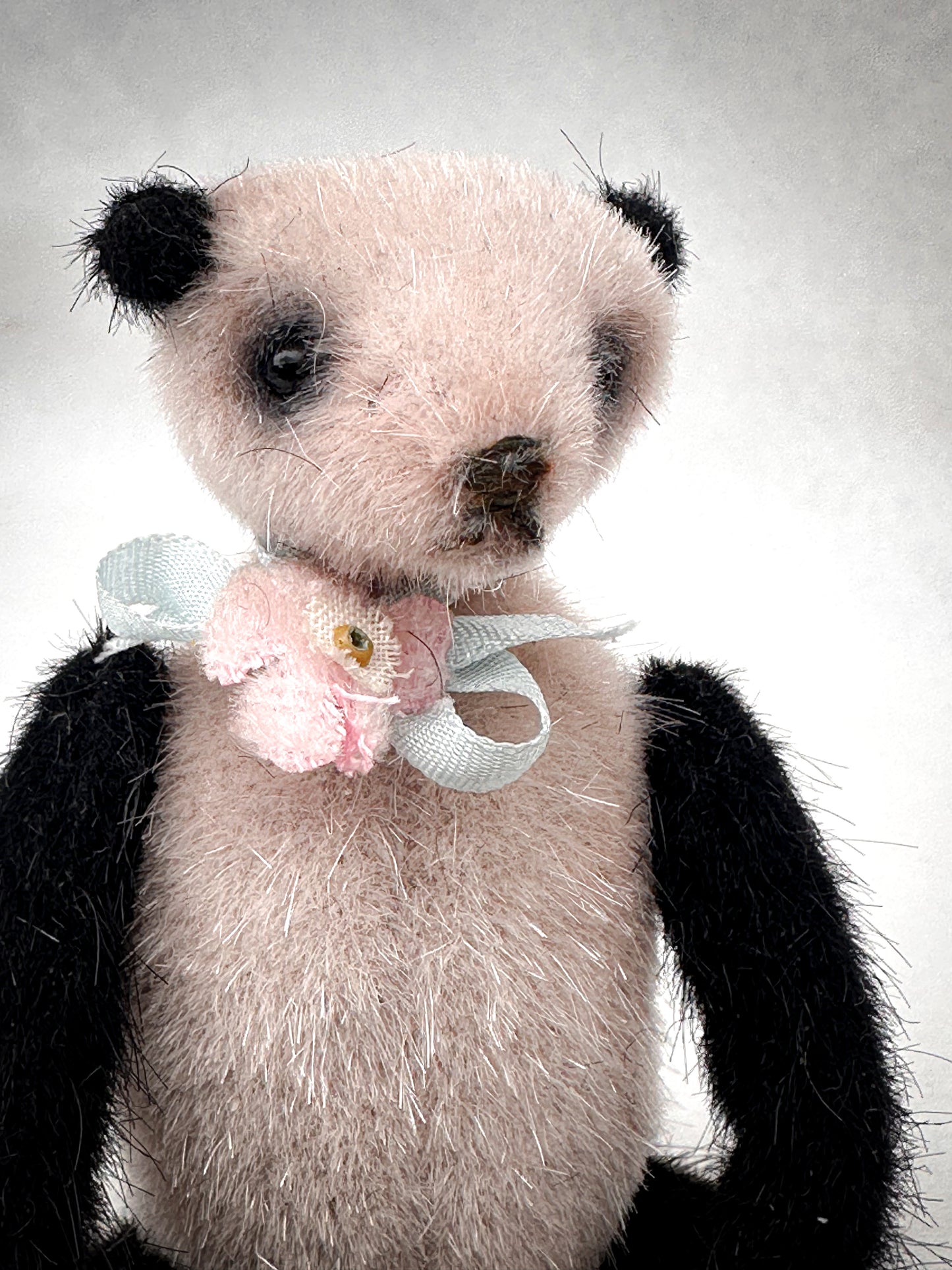 Handmade One of a Kind Mohair Art Teddy Bear by Goody Two Shoes