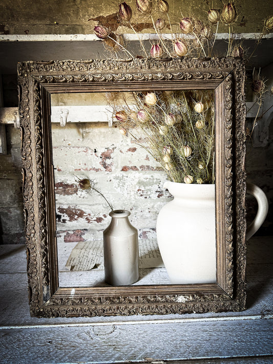 Antique French Gesso Frame