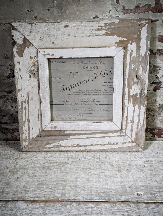 Recycled Wooden Frame by Luna Design A5 Square L