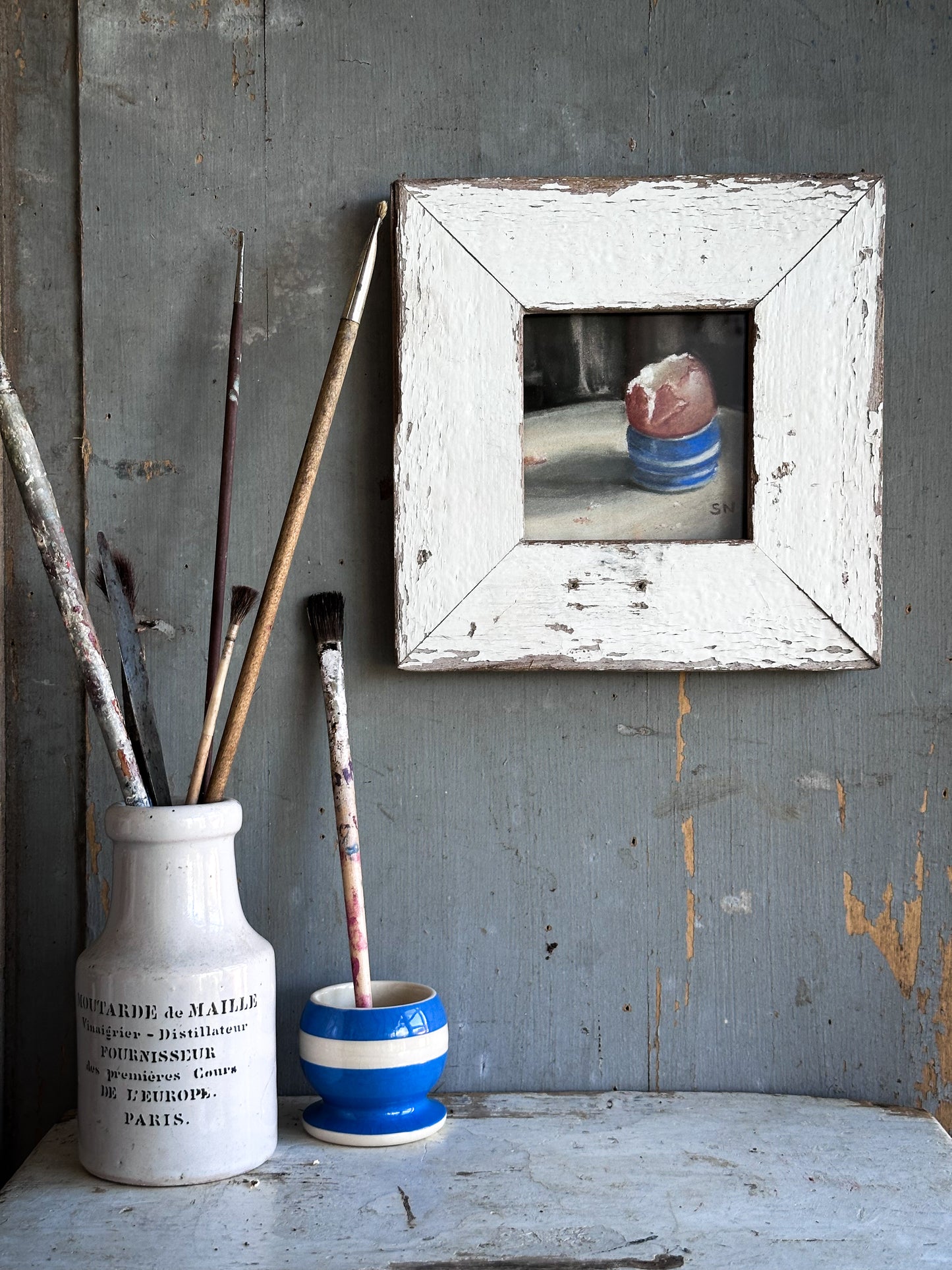 An original artwork by Steven Nicholas “Breakfast”