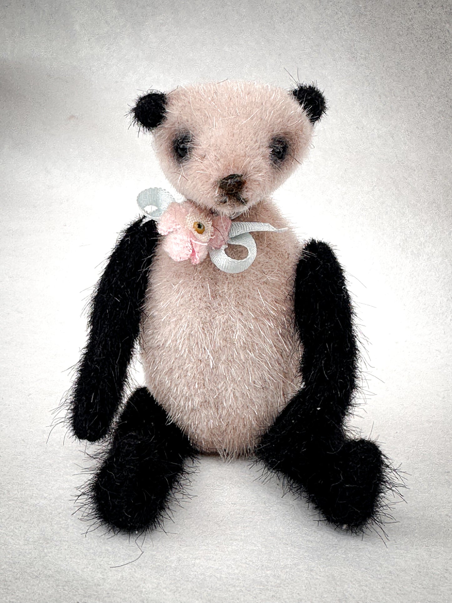 Handmade One of a Kind Mohair Art Teddy Bear by Goody Two Shoes