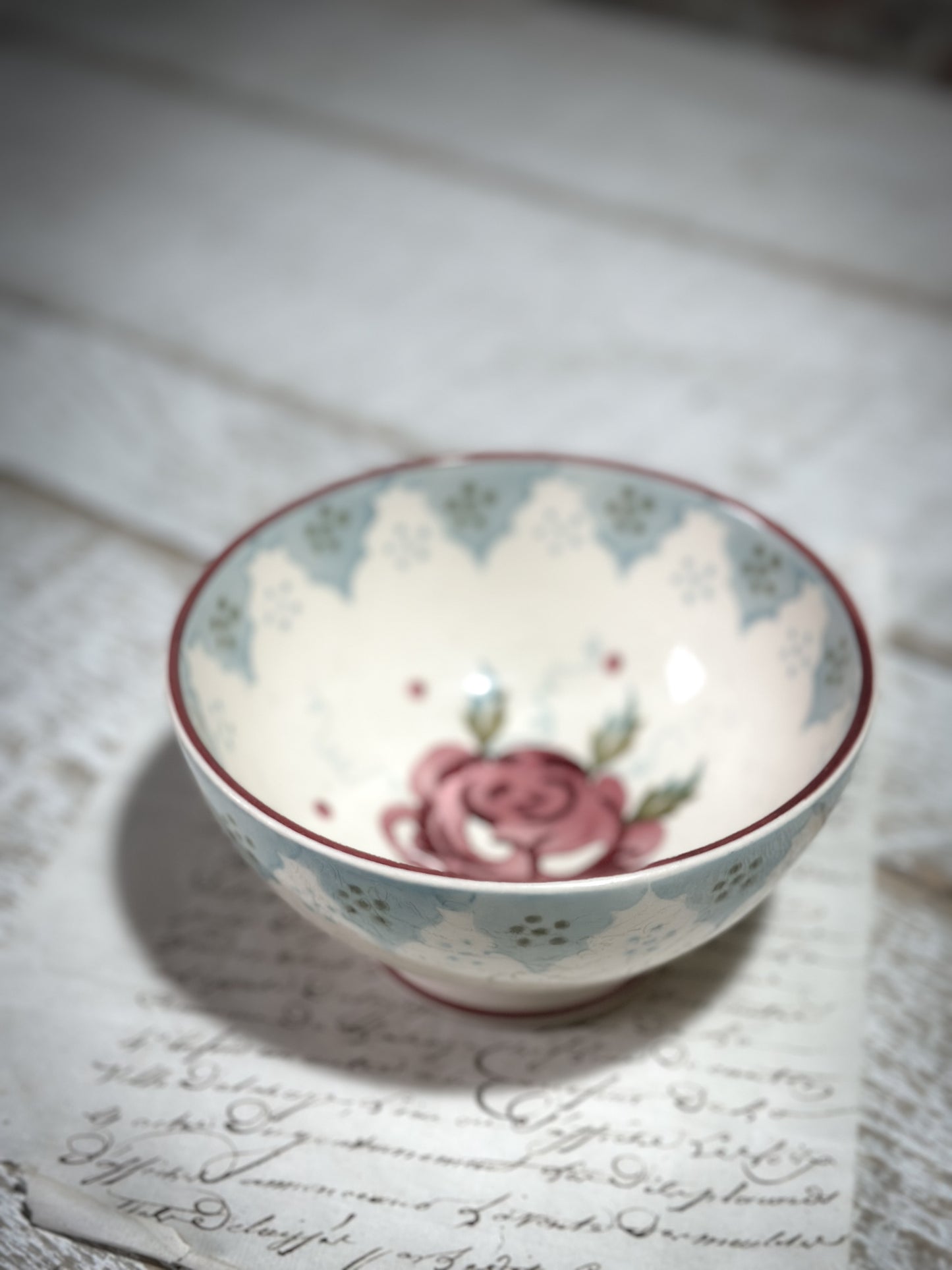 Emma Bridgewater Rose and Bee bowl