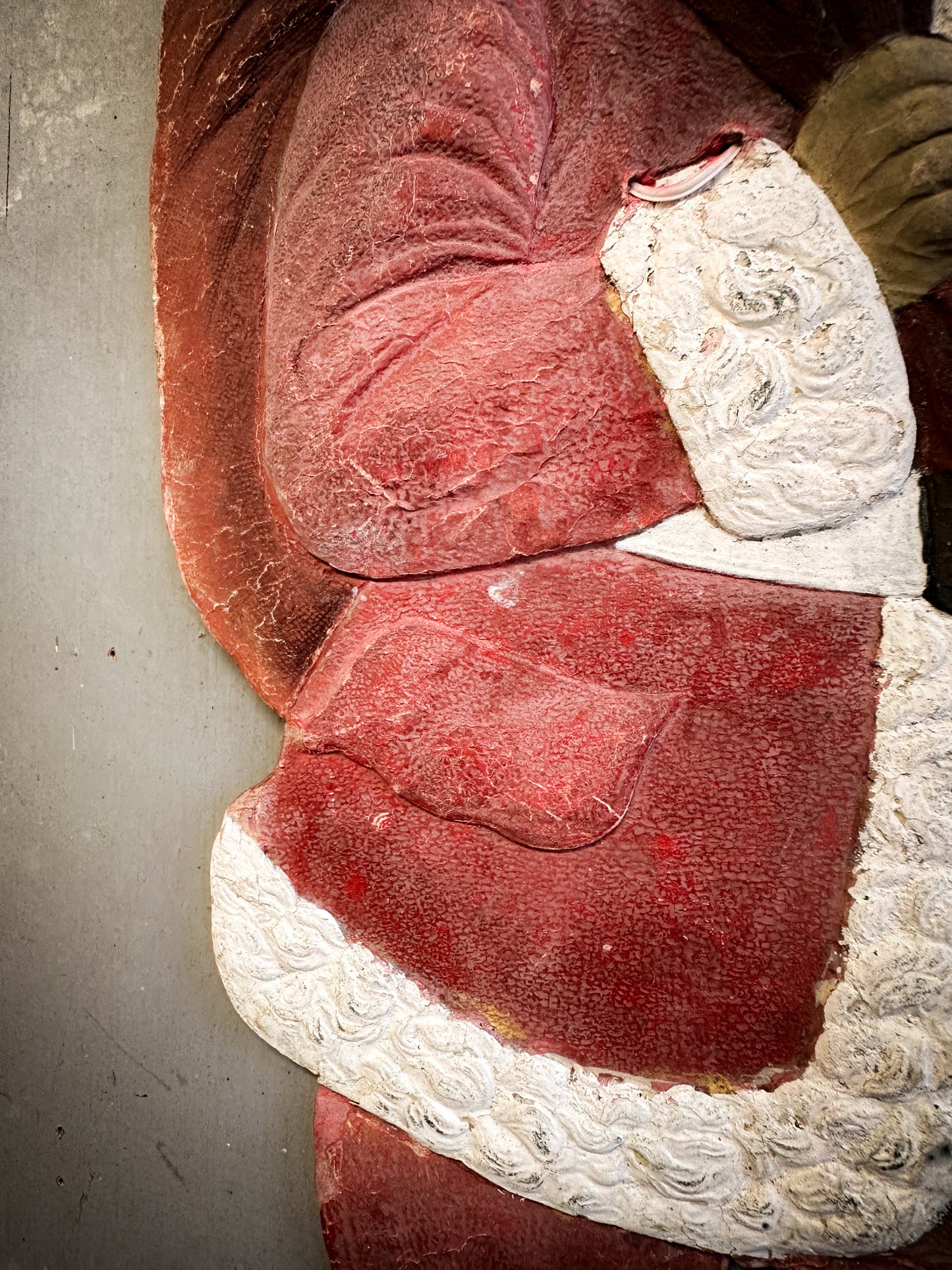 Early 20th-Century German Father Christmas Plaque
c.1920–1935 With Oral Provenance from the Bletchley Museum Collection