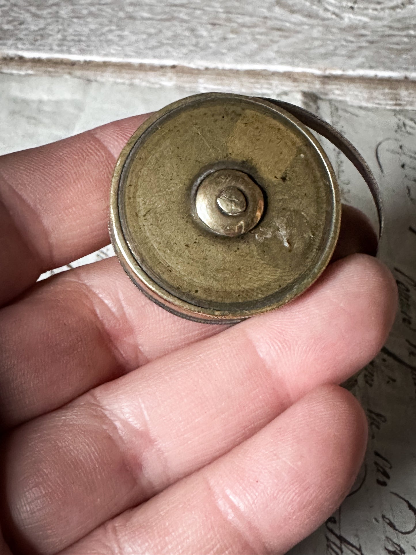 Antique Brass Pocket Tape Measure | Victorian 6ft Tailor’s Measuring Tape | Fully Working
