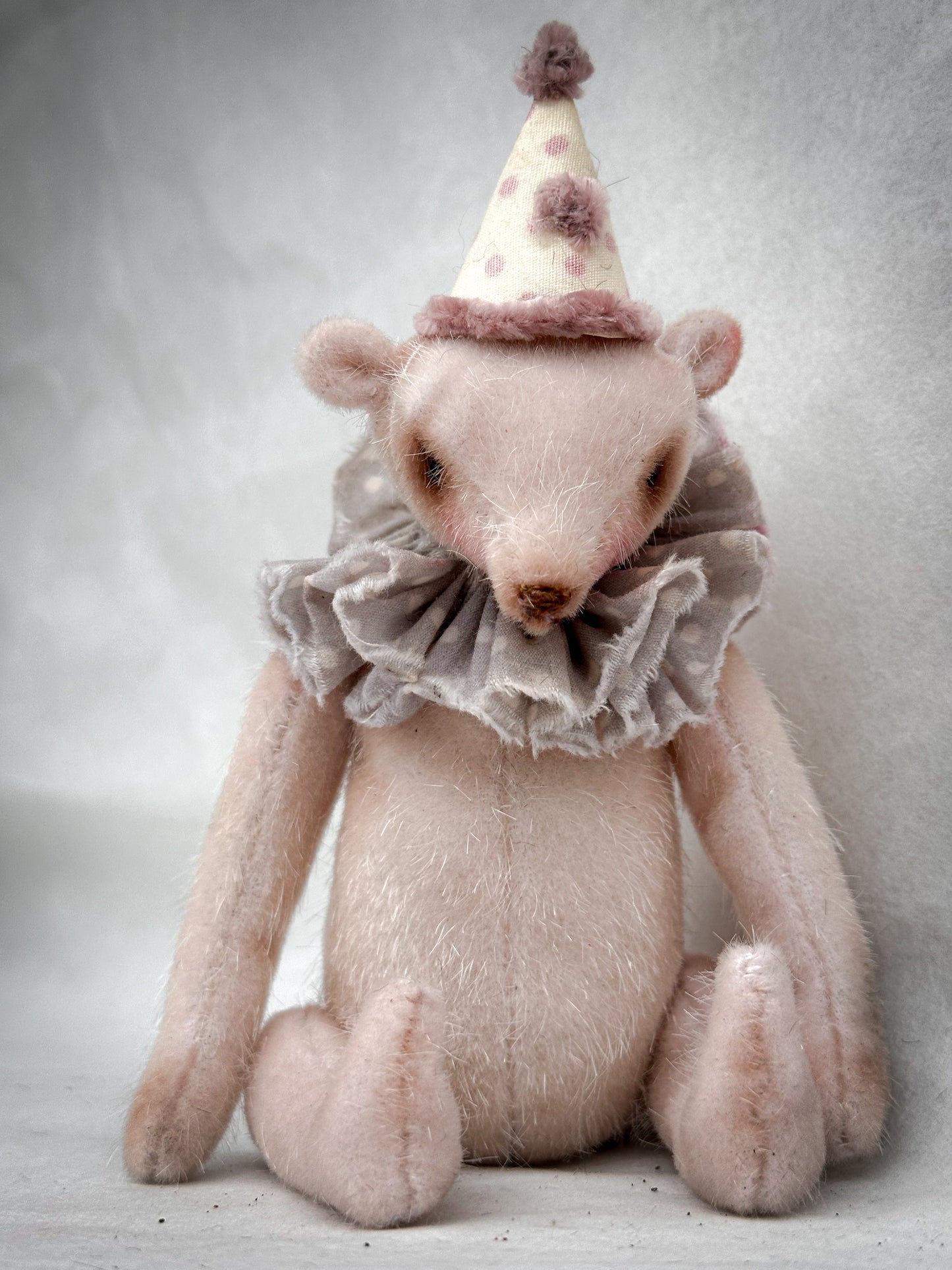 Handmade One of a Kind Mohair Art Teddy Bear by Goody Two Shoes