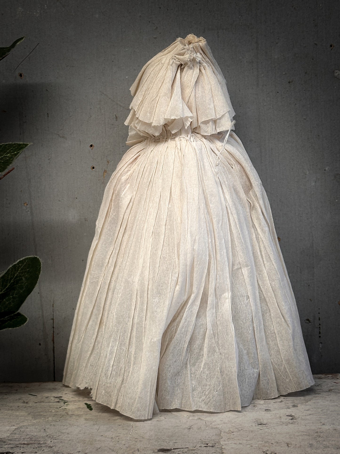 Early 20th Century German Crepe-Paper Dressed Doll
With oral provenance linking it to the Bletchley Museum collection