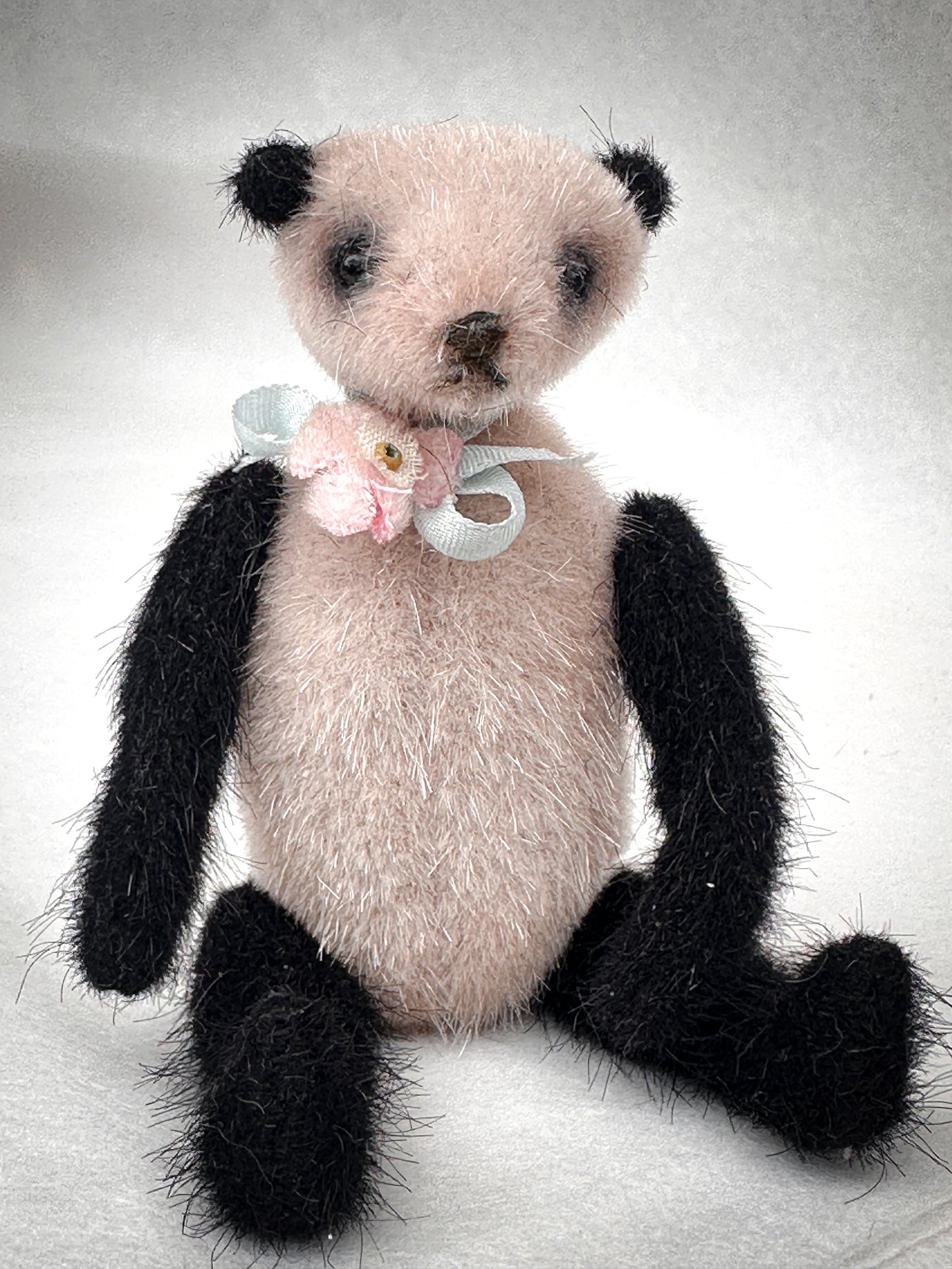 Handmade One of a Kind Mohair Art Teddy Bear by Goody Two Shoes