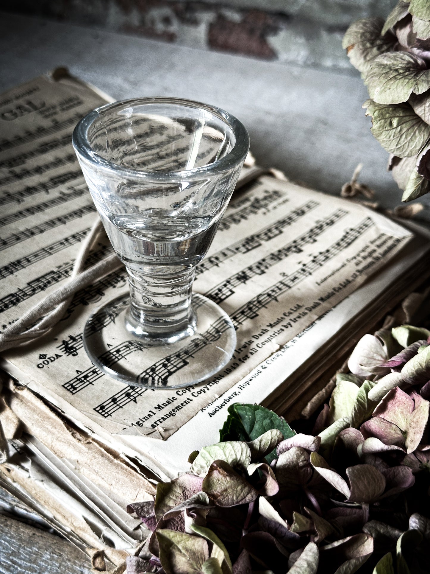 Victorian Penny Lick ice cream Glass