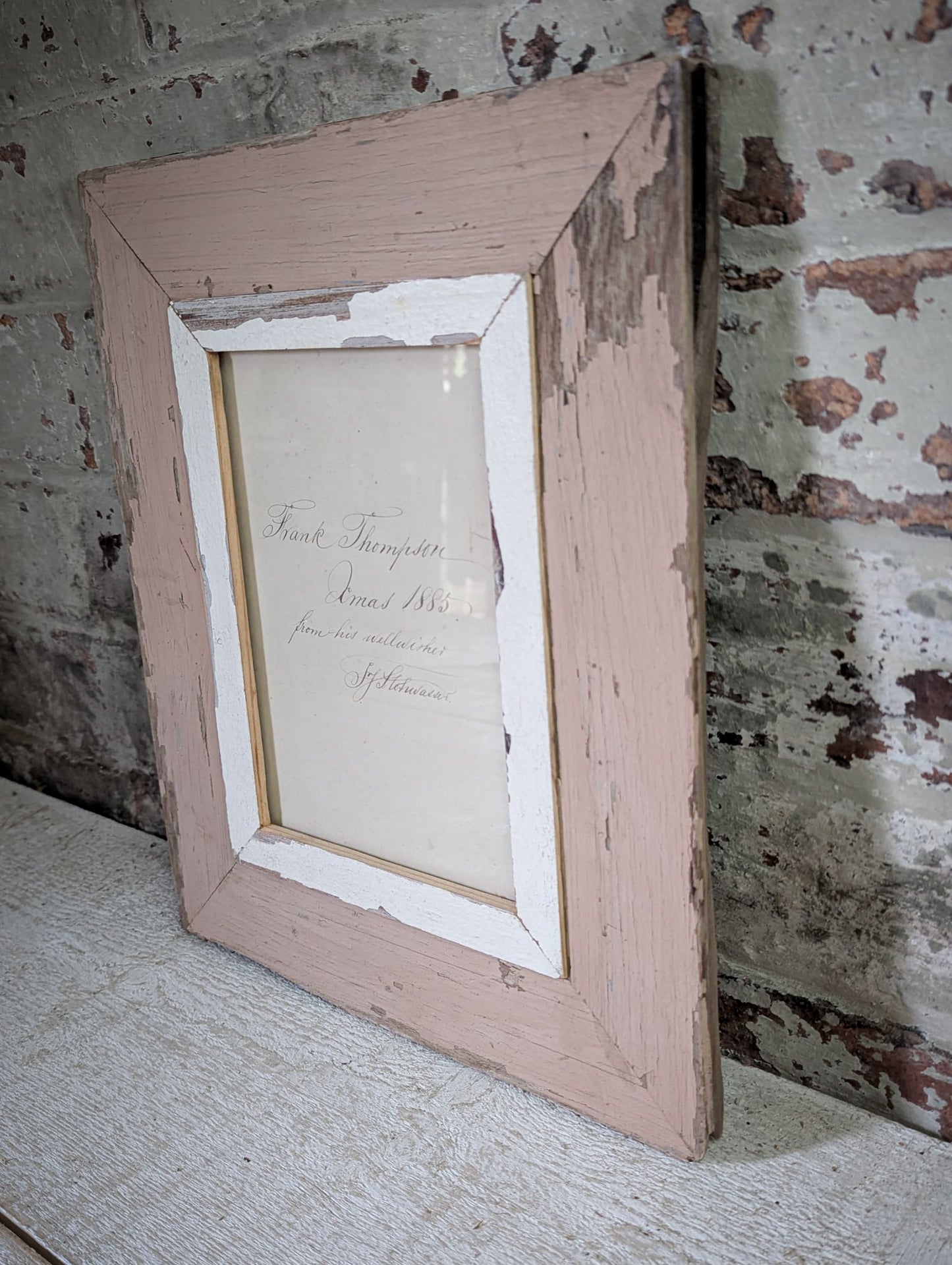 Recycled Wooden Frame by Luna Design A5 Rectangle I