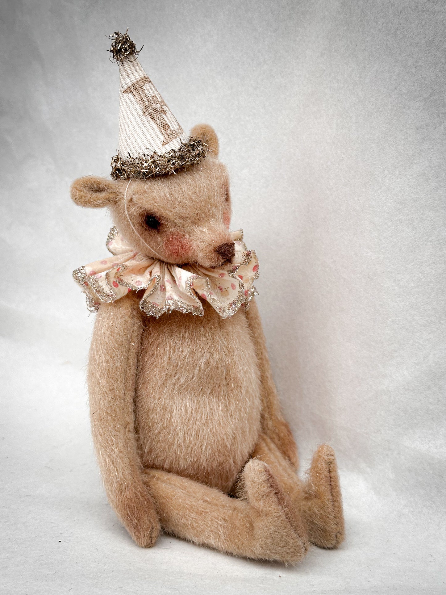 Handmade One of a Kind Mohair Art Teddy Bear by Goody Two Shoes