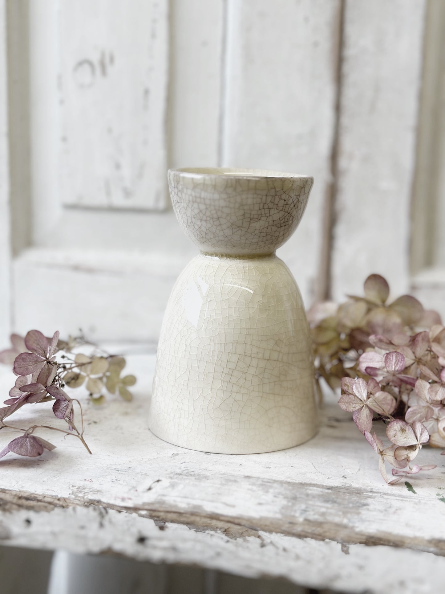 Antique Ironstone chicken and duck egg cup