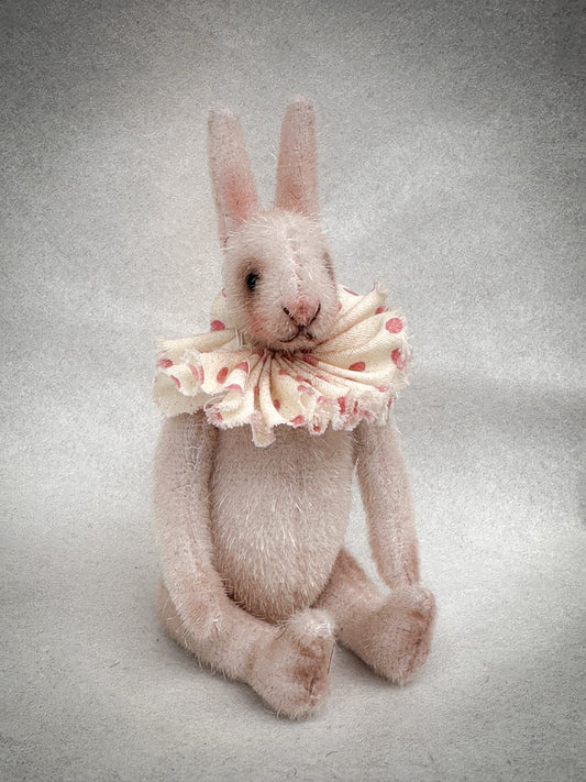 Handmade One of a Kind Mohair Art Teddy Bunny by Goody Two Shoes