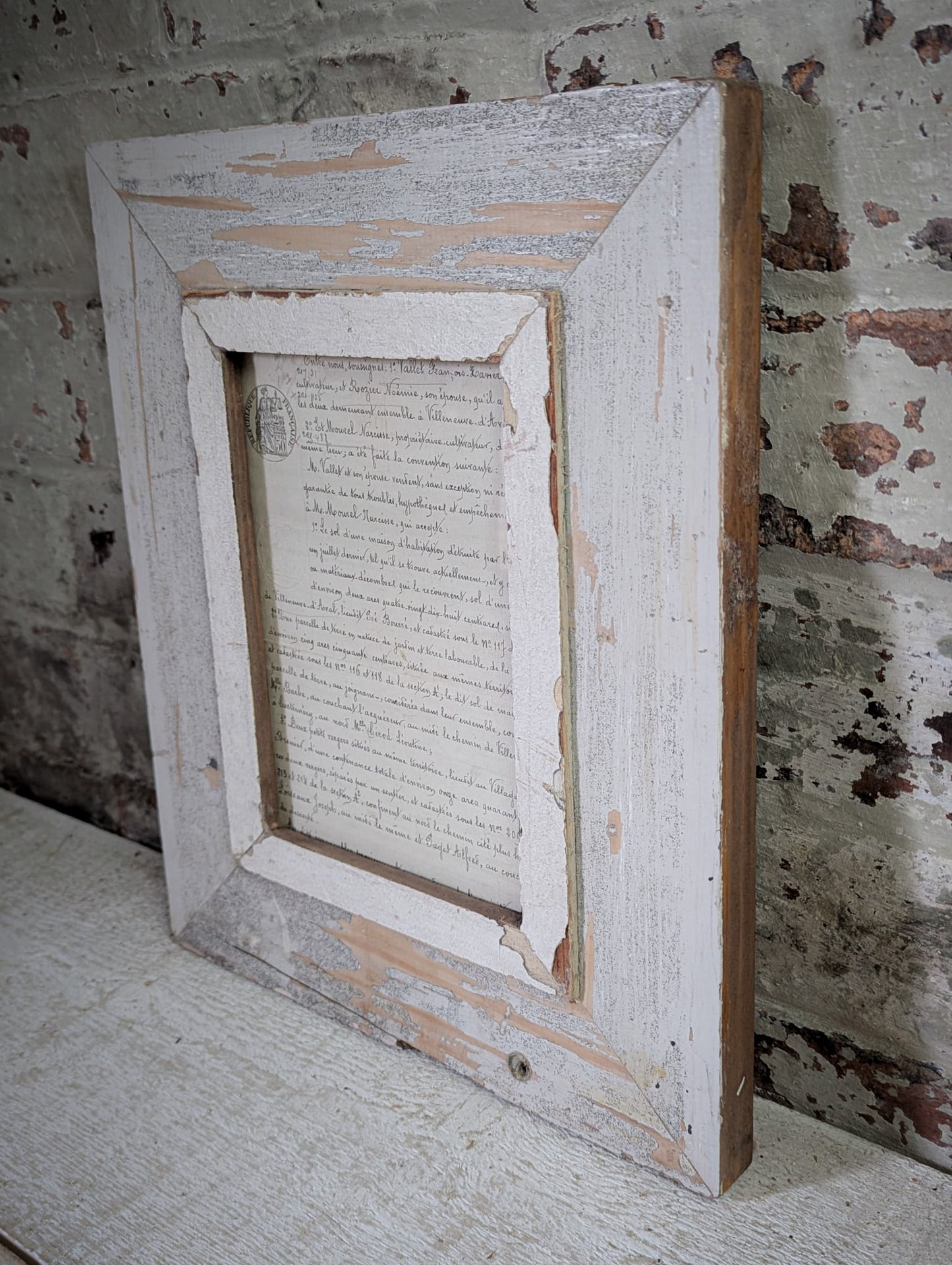 Recycled Wooden Frame by Luna Design A5 Rectangle B