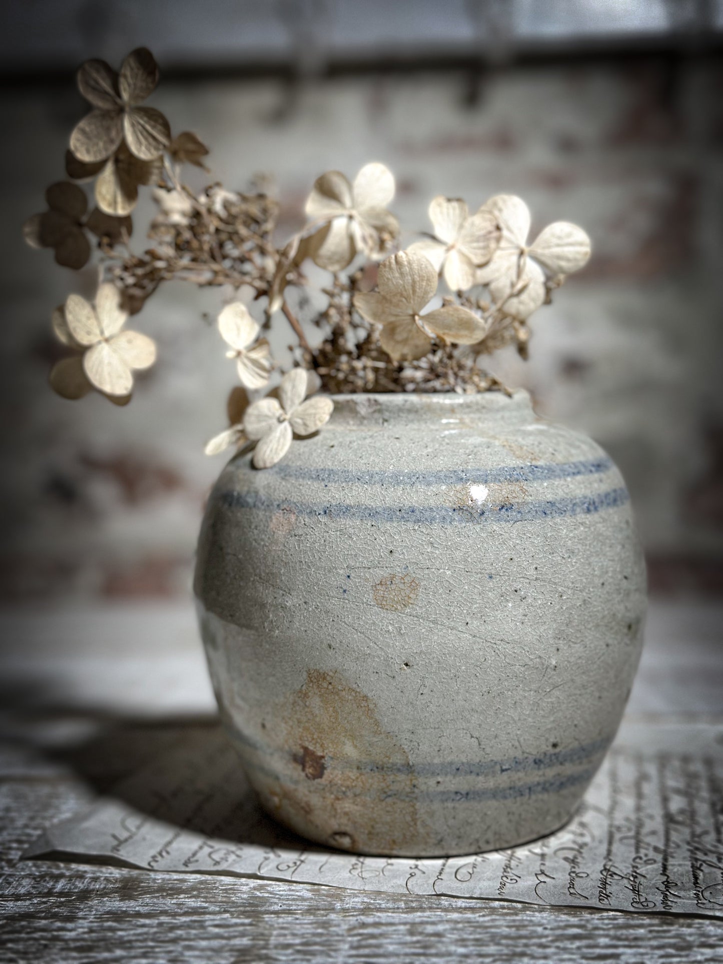 A wonderful Large Glazed Victorian Stoneware Ginger Jar