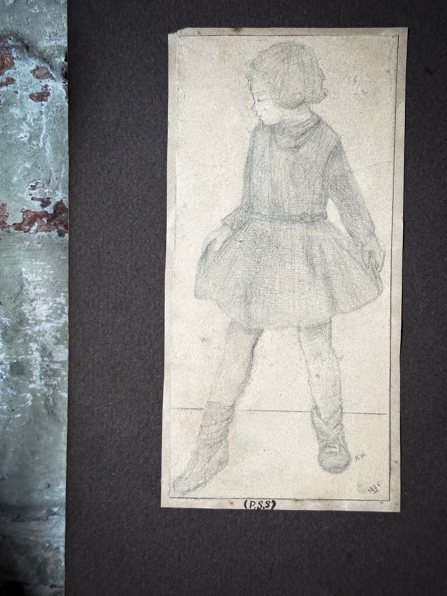 A rare surviving 1920’s young lady’s Art Portfolio entries to The Royal Drawing Society