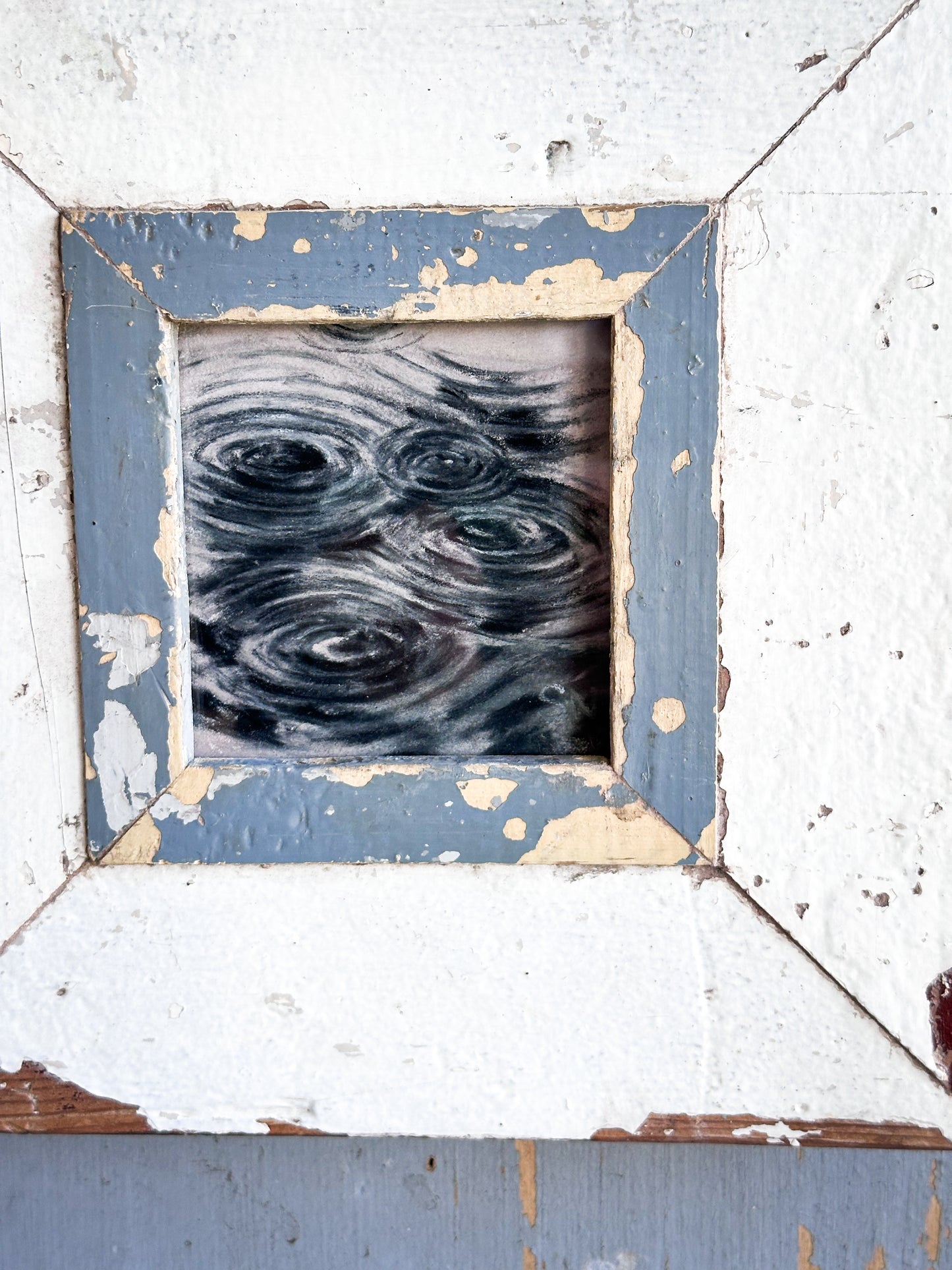 An original artwork by Steven Nicholas “Ripples in a Puddle”