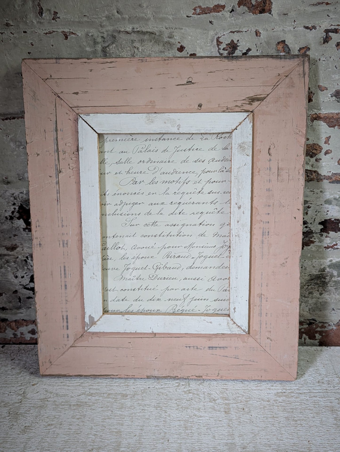 Recycled Wooden Frame by Luna Design A5 Rectangle G