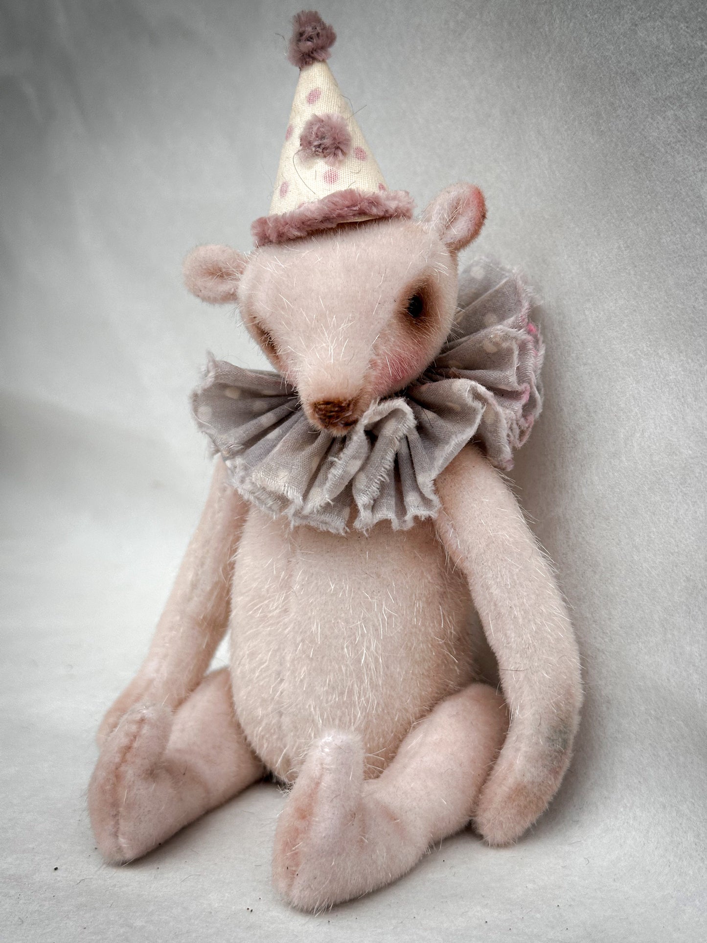 Handmade One of a Kind Mohair Art Teddy Bear by Goody Two Shoes