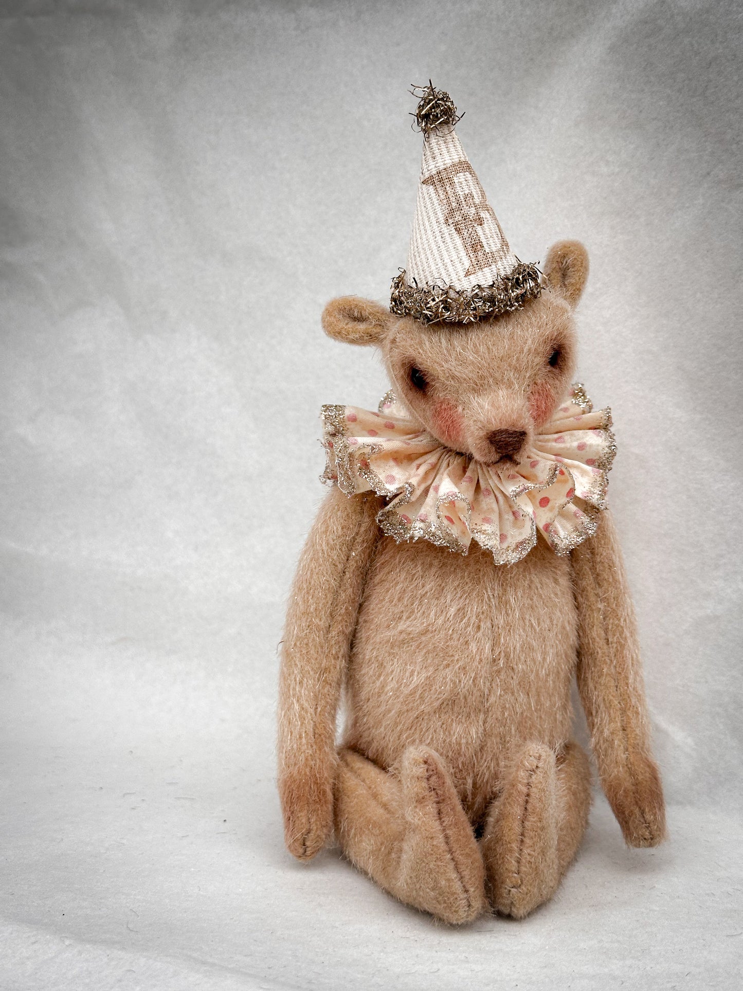 Handmade One of a Kind Mohair Art Teddy Bear by Goody Two Shoes