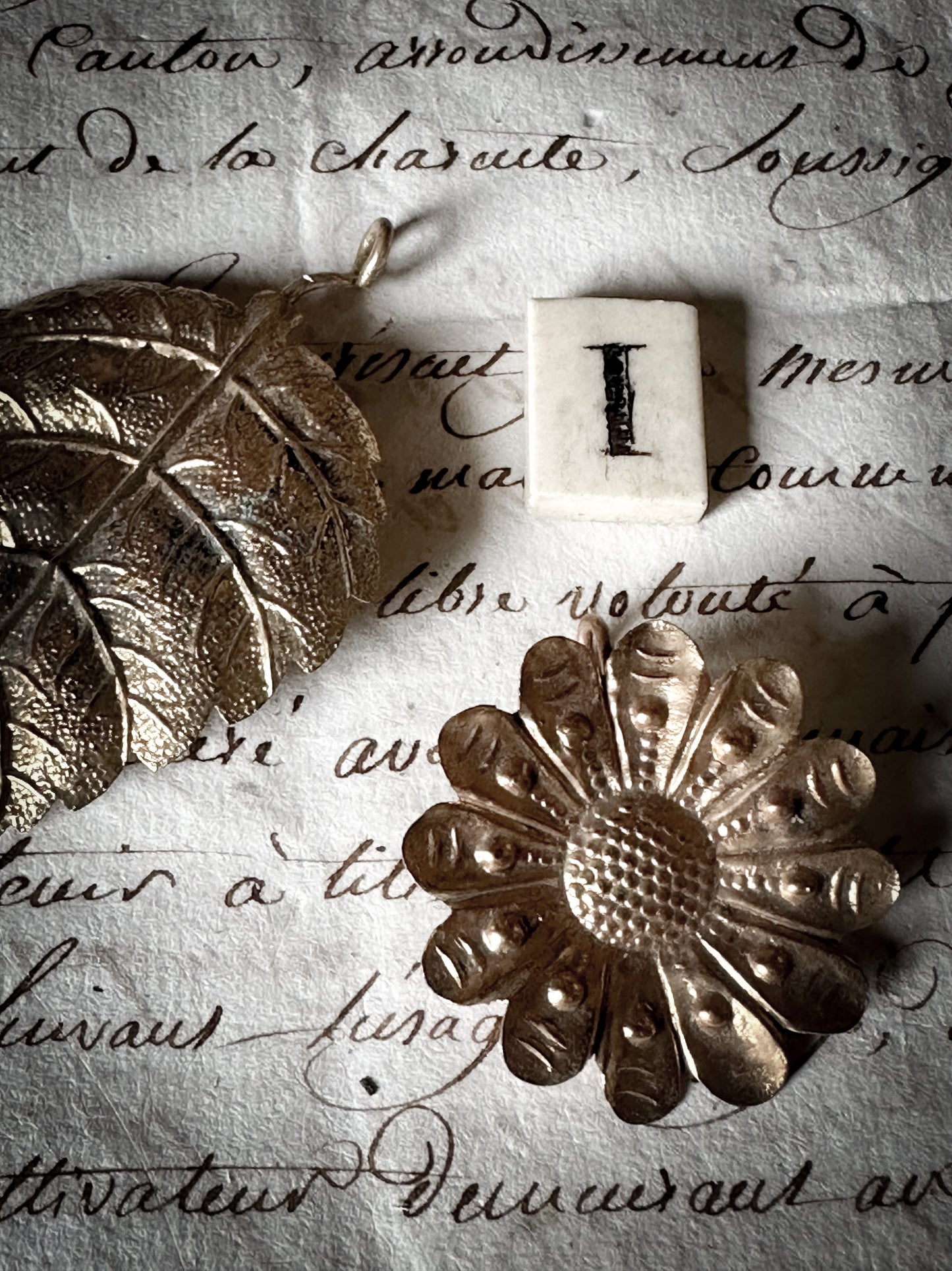 A pair of beautiful antique French globe de mairee fragments #