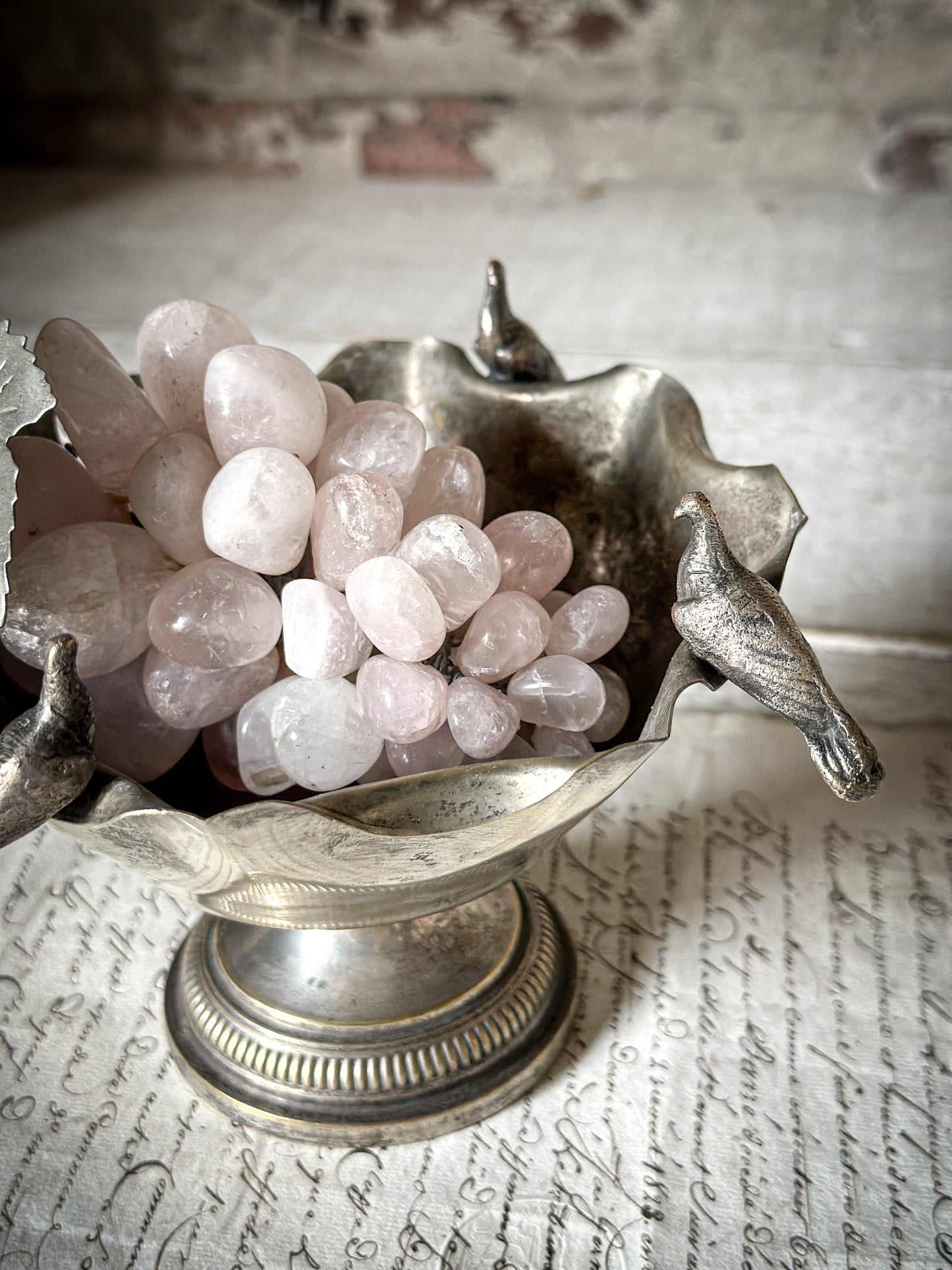 A Stunning Antique Silver Plated French Bon Bon Dish