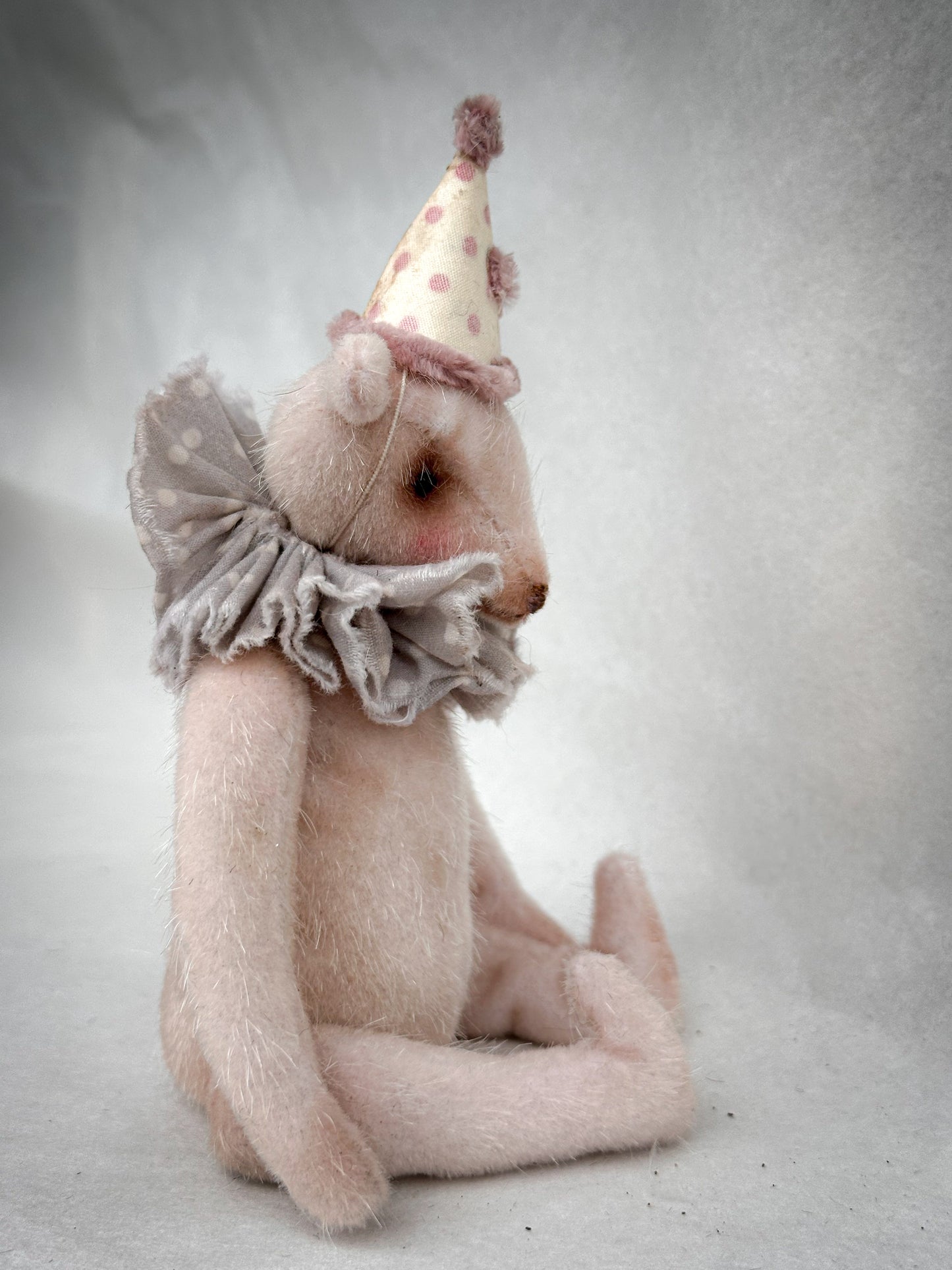 Handmade One of a Kind Mohair Art Teddy Bear by Goody Two Shoes