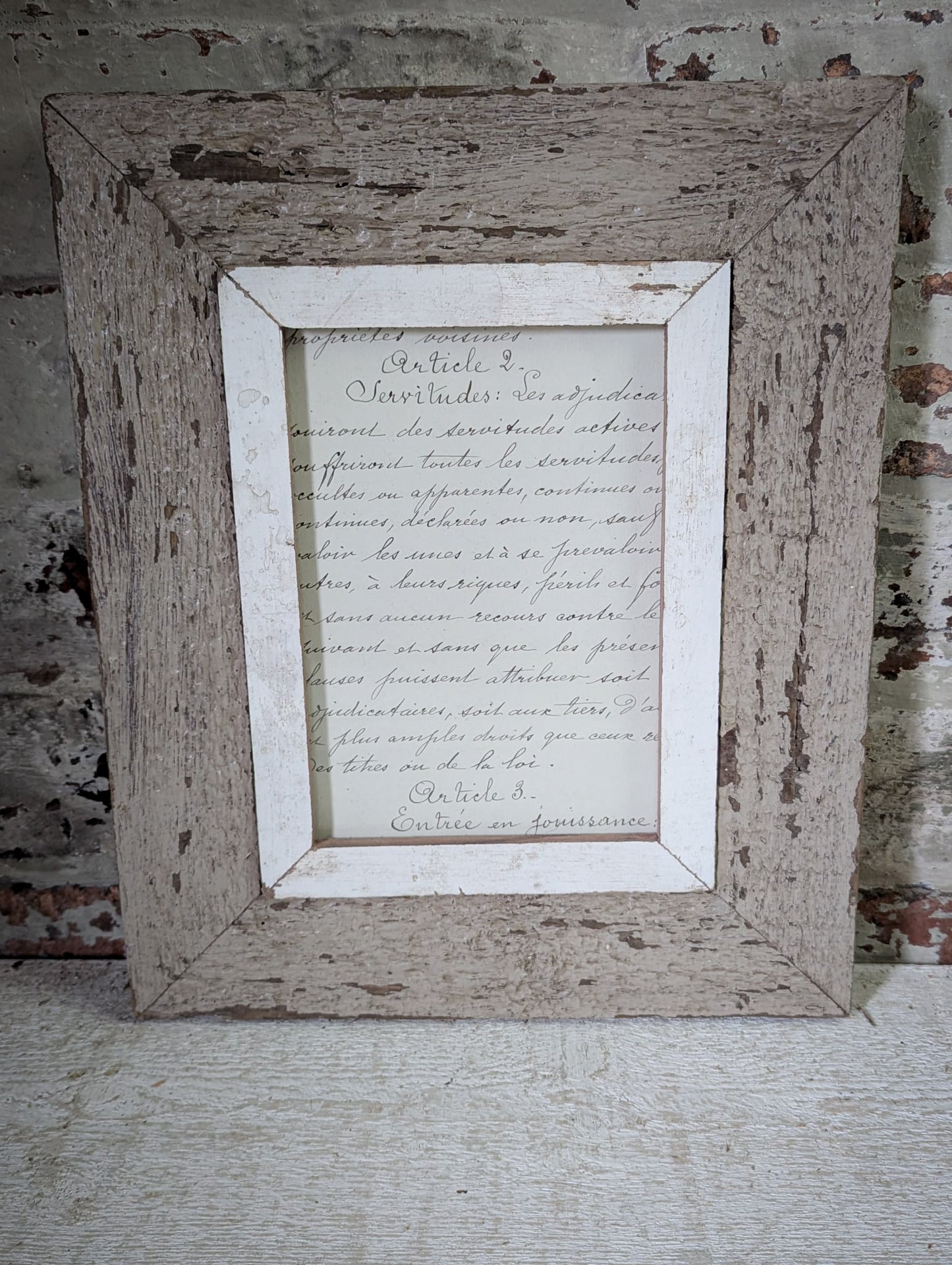 Recycled Wooden Frame by Luna Design A5 Rectangle R