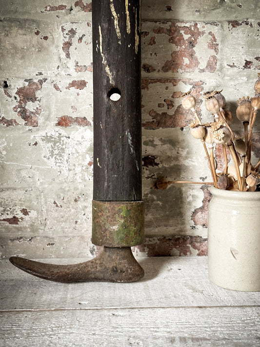 Antique shoemaker’s cast iron shoe last