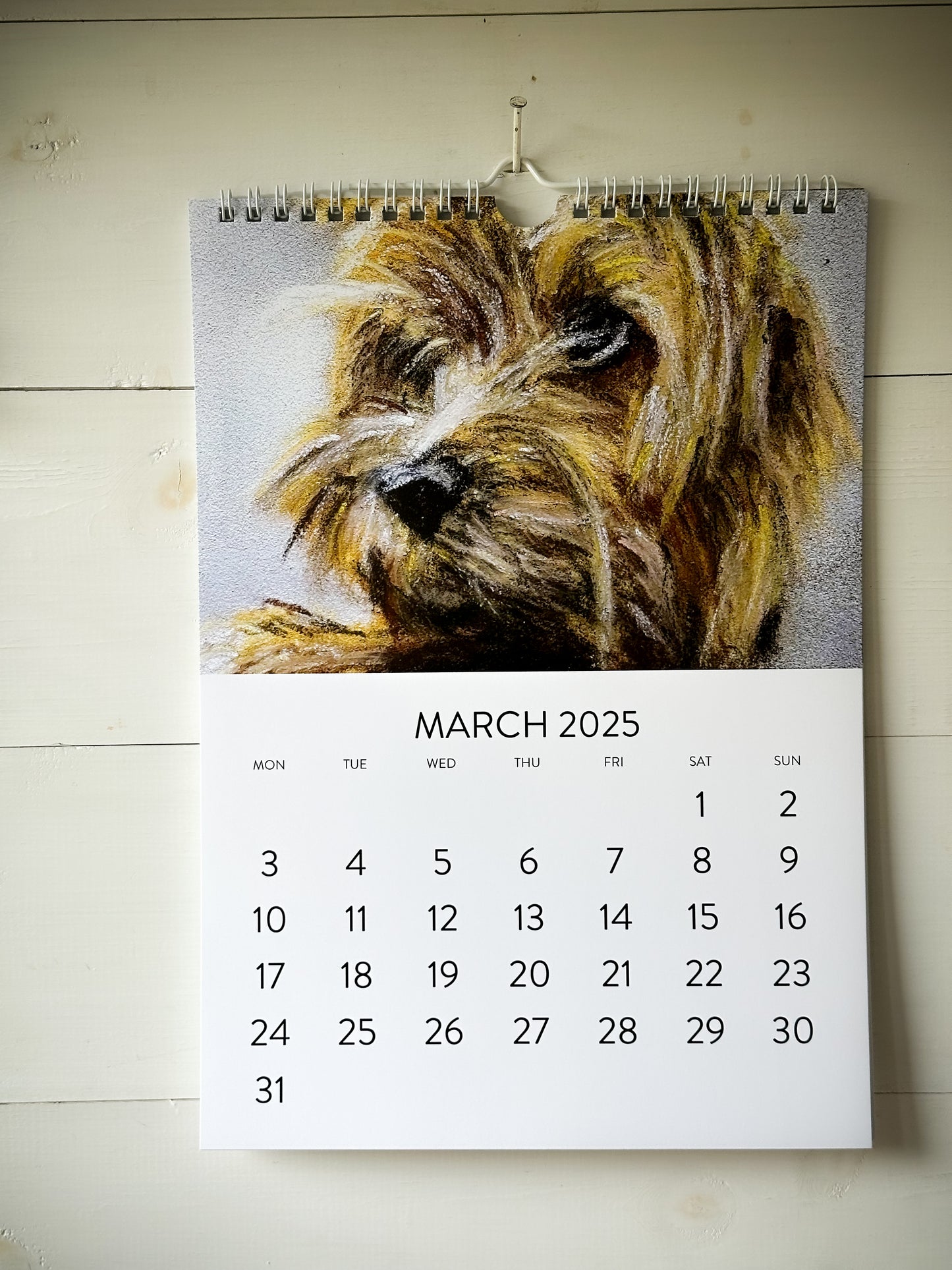 “Dogs” by Steven Nicholas Calendar 2025