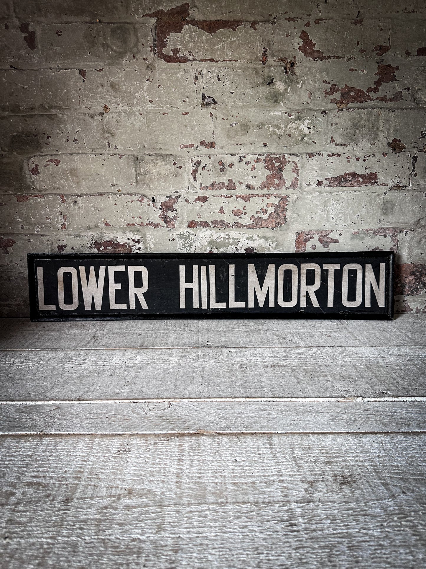 Original Mounted Bus Blind – LOWER HILLMORTON