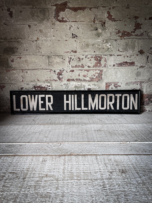 Original Mounted Bus Blind – LOWER HILLMORTON