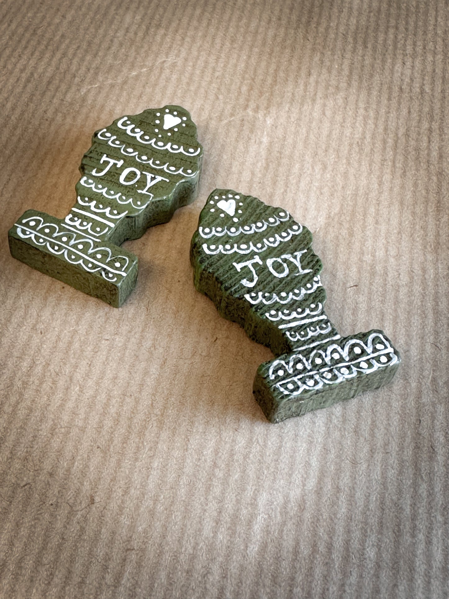 A Vintage German Reworked Erzgebirge Tree For A Christmas Putz Village