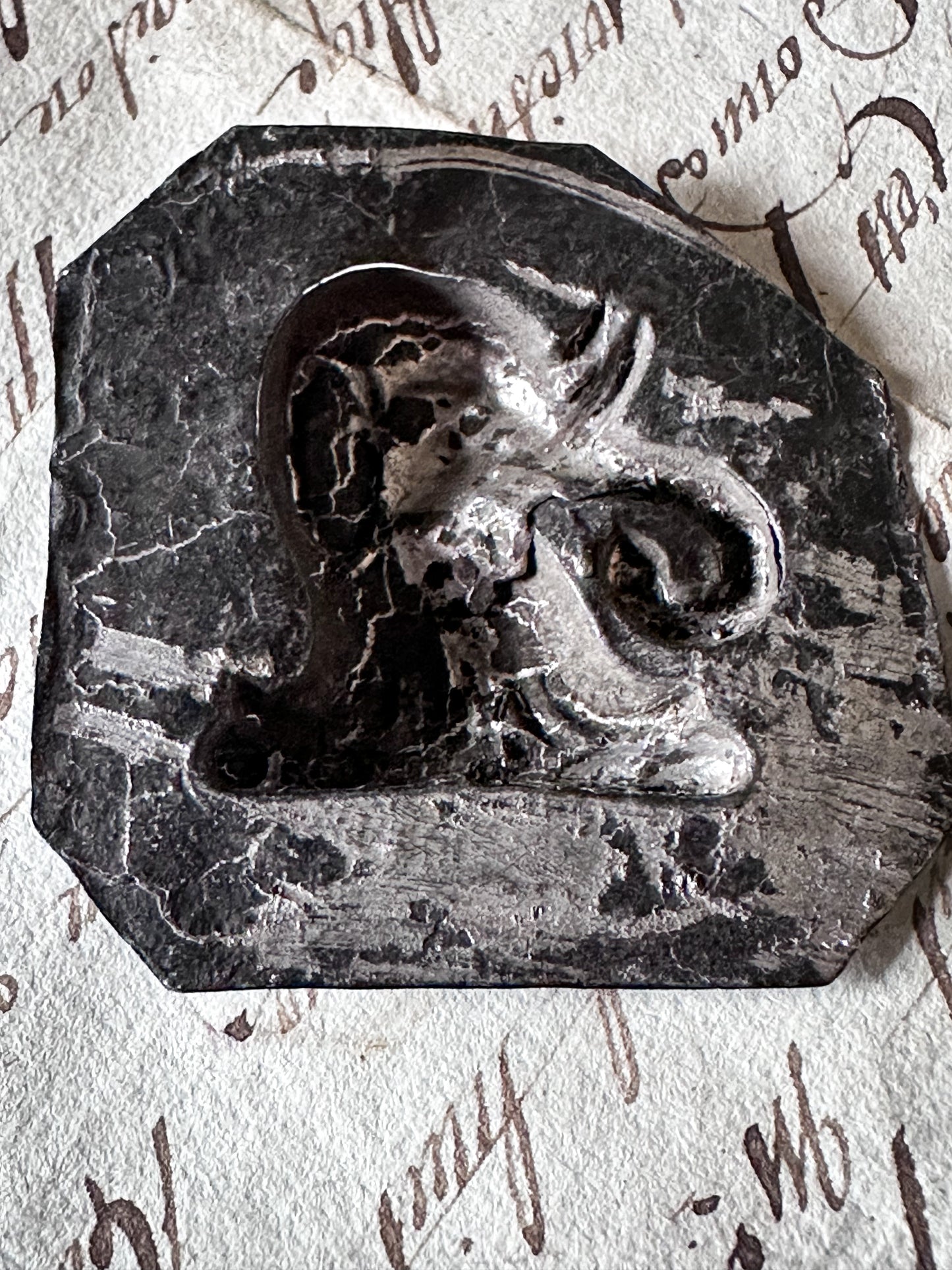 Antique Heraldic & Decorative Pressed Tin Die Pattern Collection – Elephant, Monkey & Crown Motifs c.1900